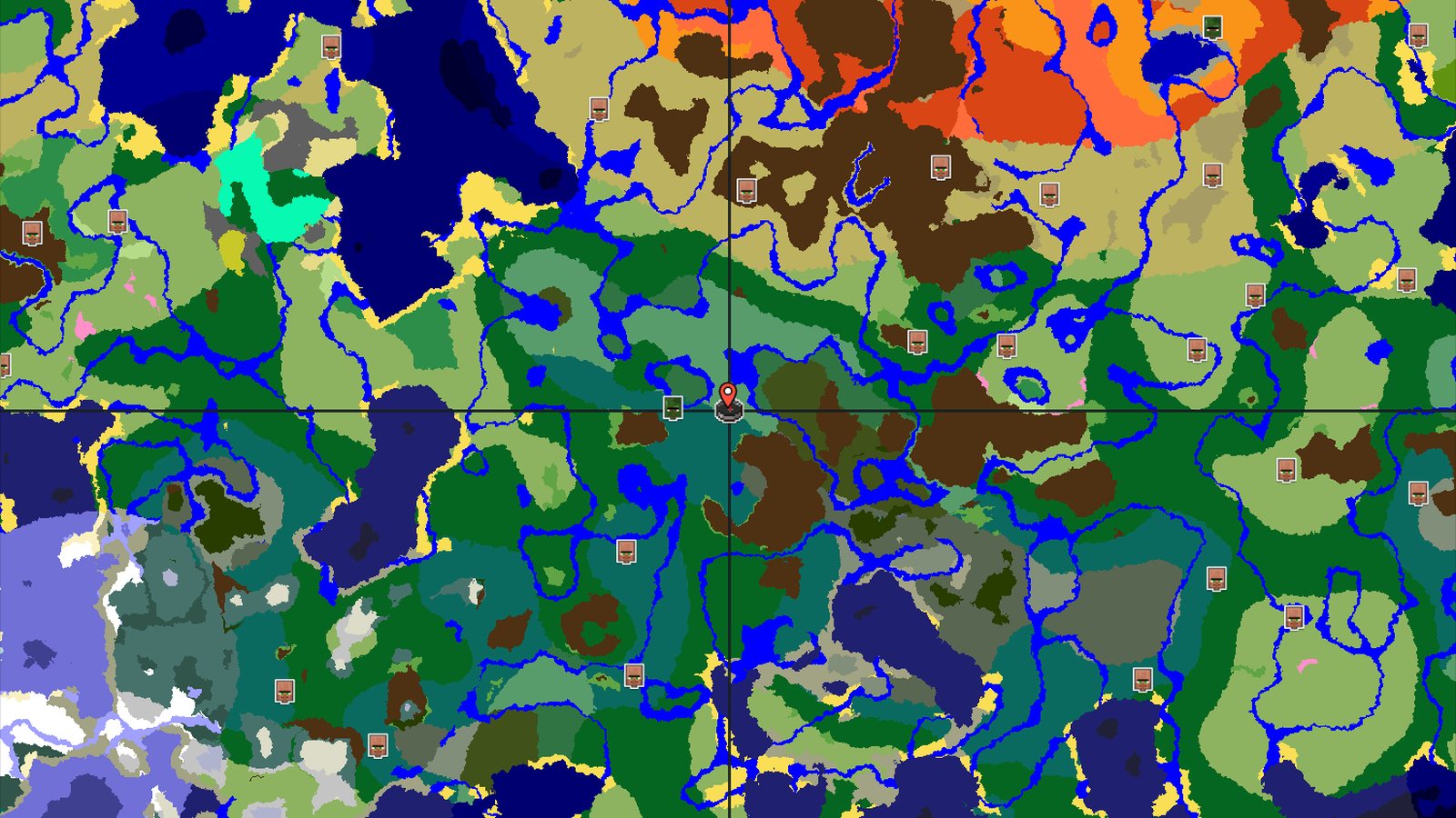 Woodland Mansion Near Spawn Amidst Forests — Minecraft seed preview