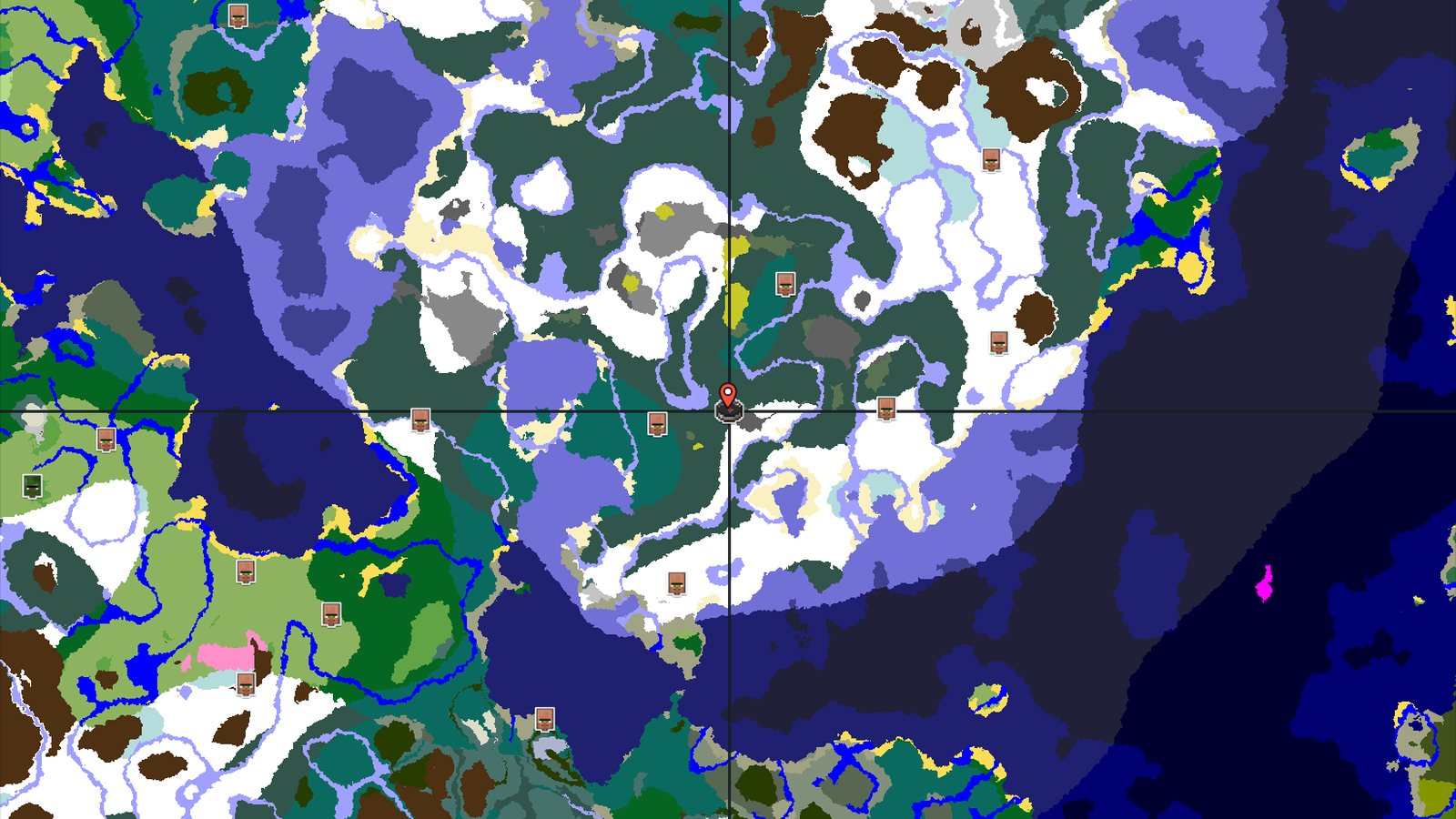 Windswept Start with Nearby Trial Chambers — Minecraft seed preview