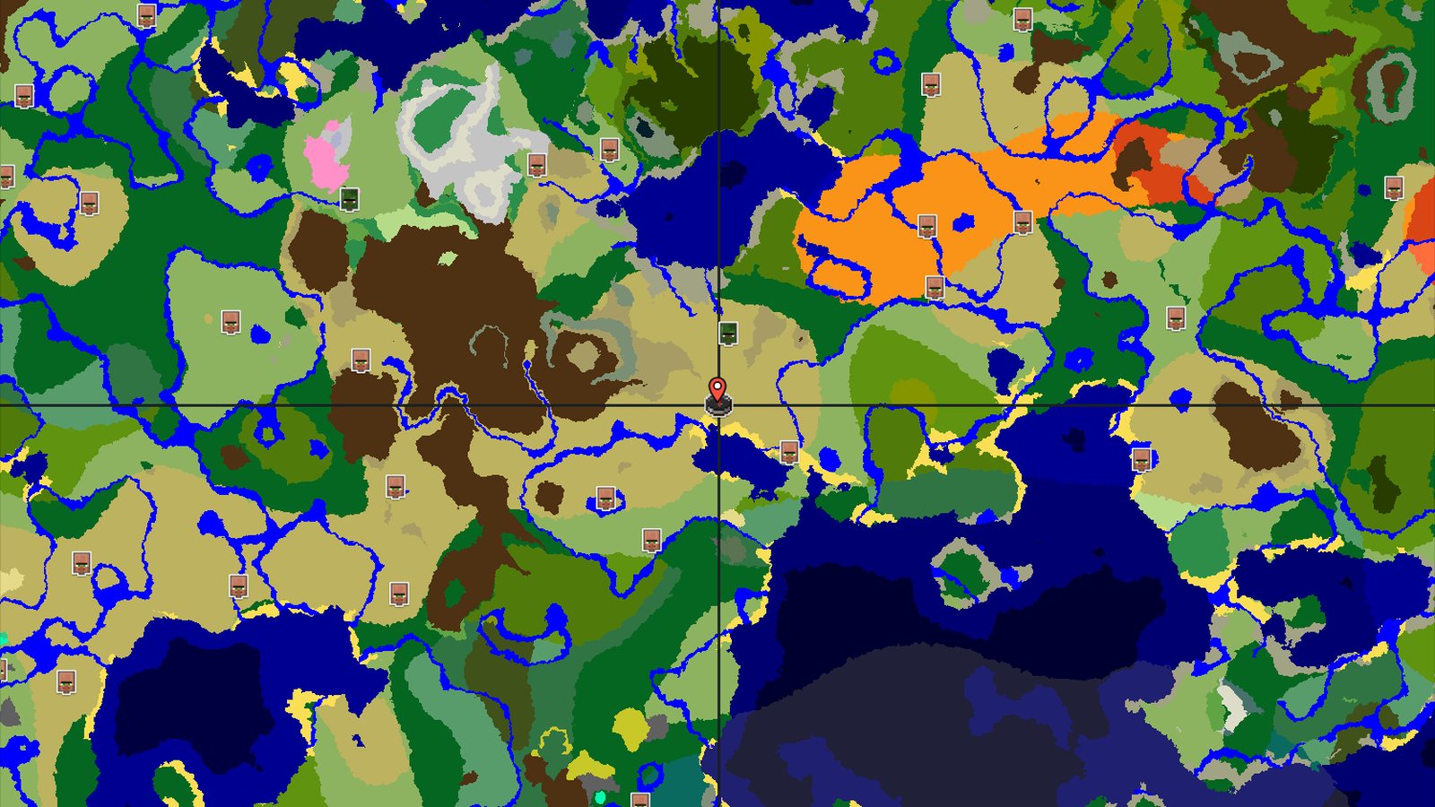 Savanna Spawn with Nearby Zombie Village — Minecraft seed preview