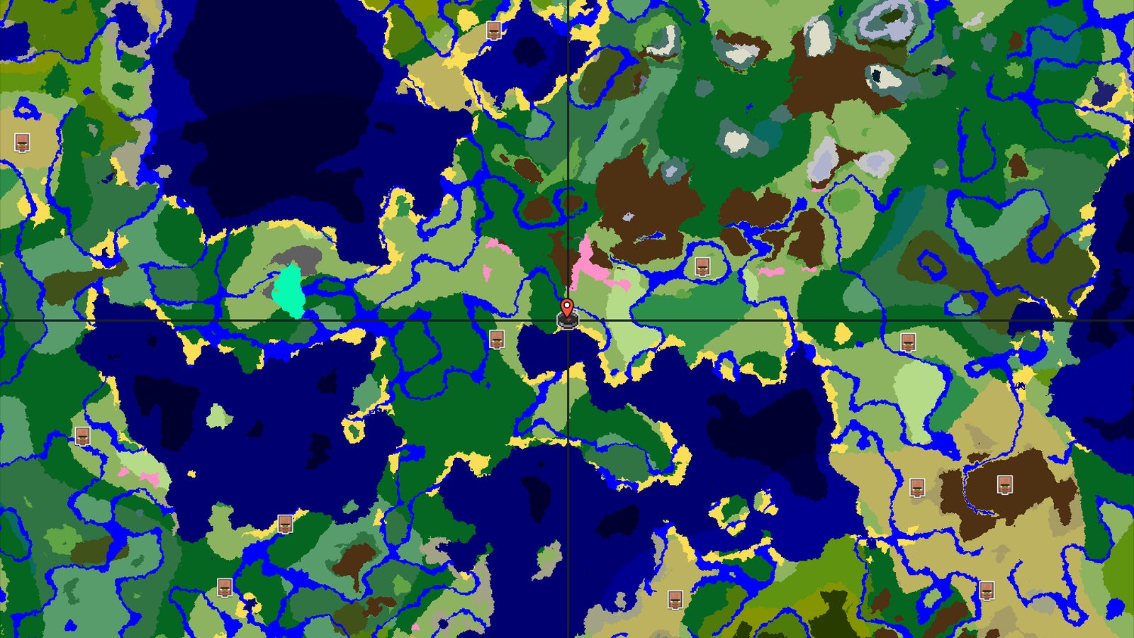 A Quick Village Start, Then Cherry Blossom Hills — Minecraft seed preview