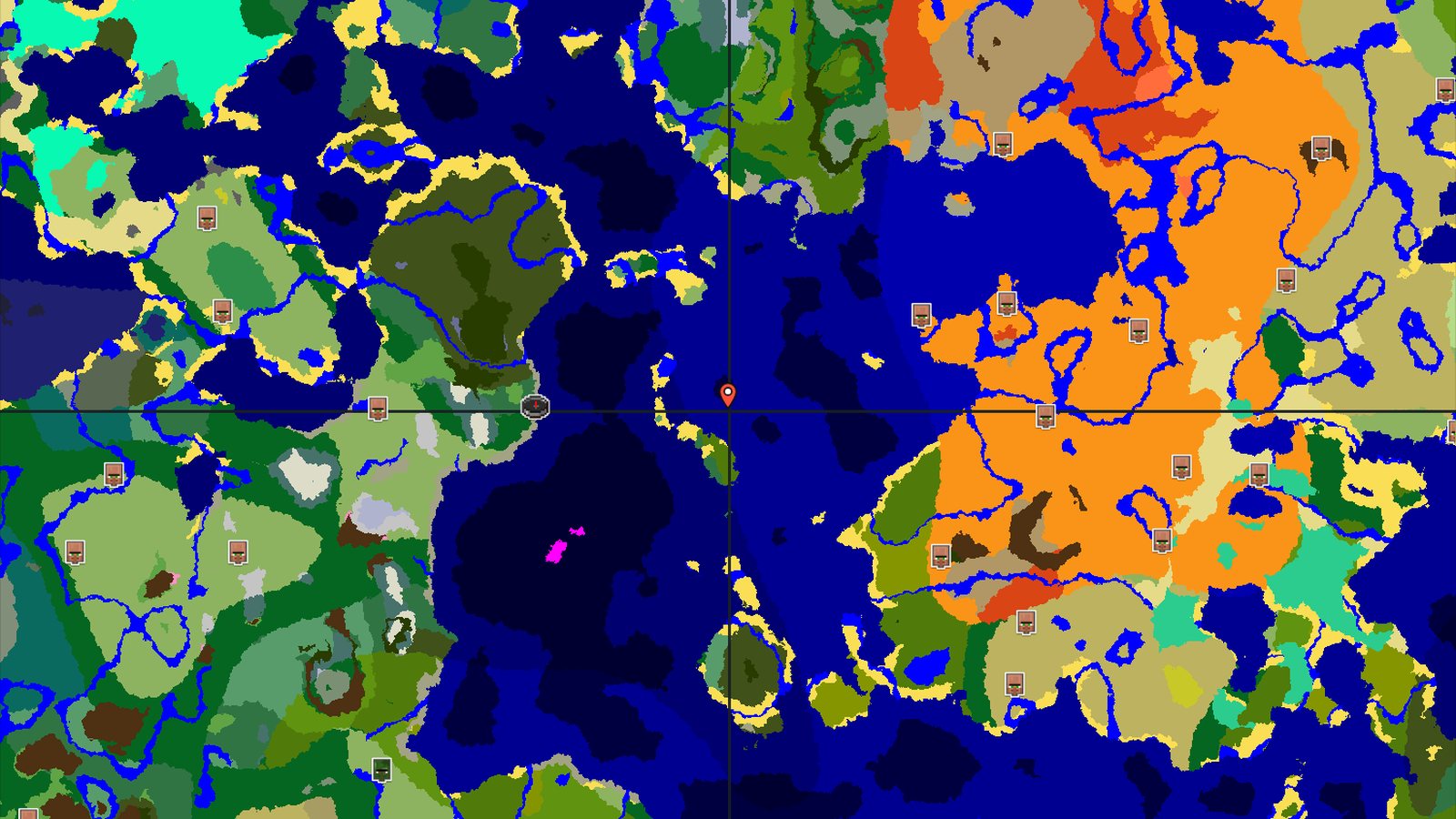 Ocean Spawn with Nearby Ancient City and Chambers — Minecraft seed preview