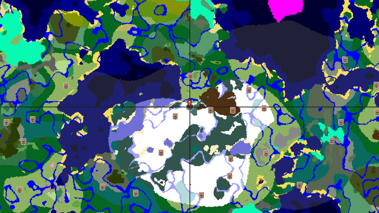Snowy Plains Spawn Near Ancient City — Minecraft seed preview