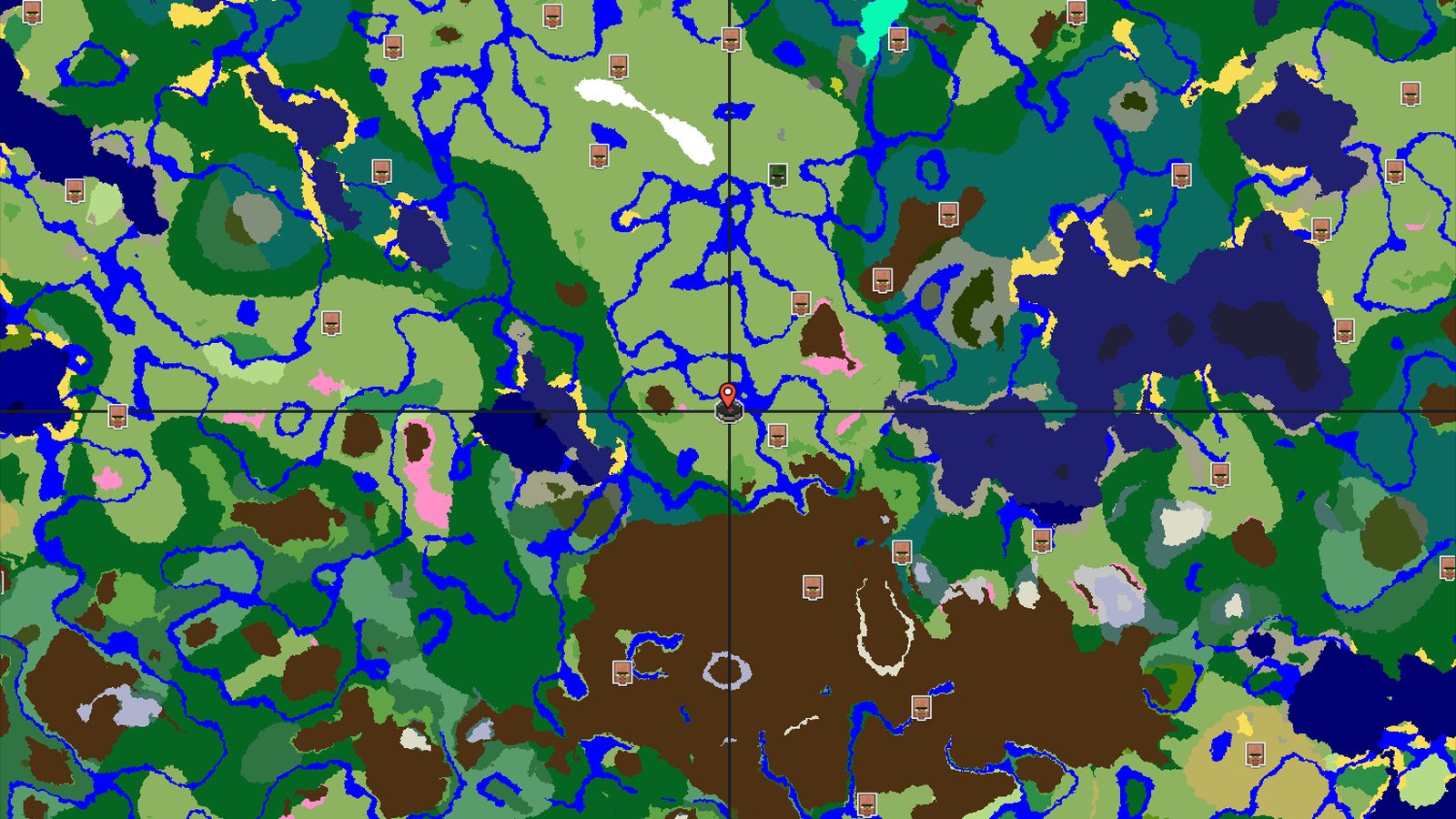 A Cherry Blossom Valley near a Starter Plains — Minecraft seed preview