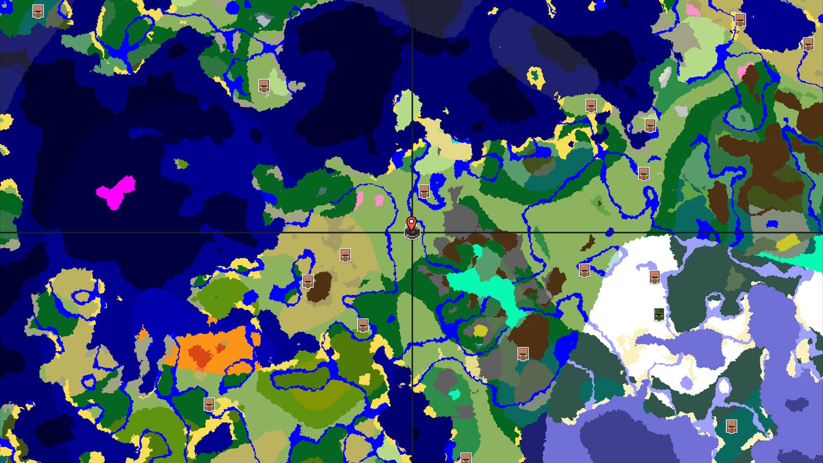 A Quick Village Start with Nearby Cherry Blooms — Minecraft seed preview