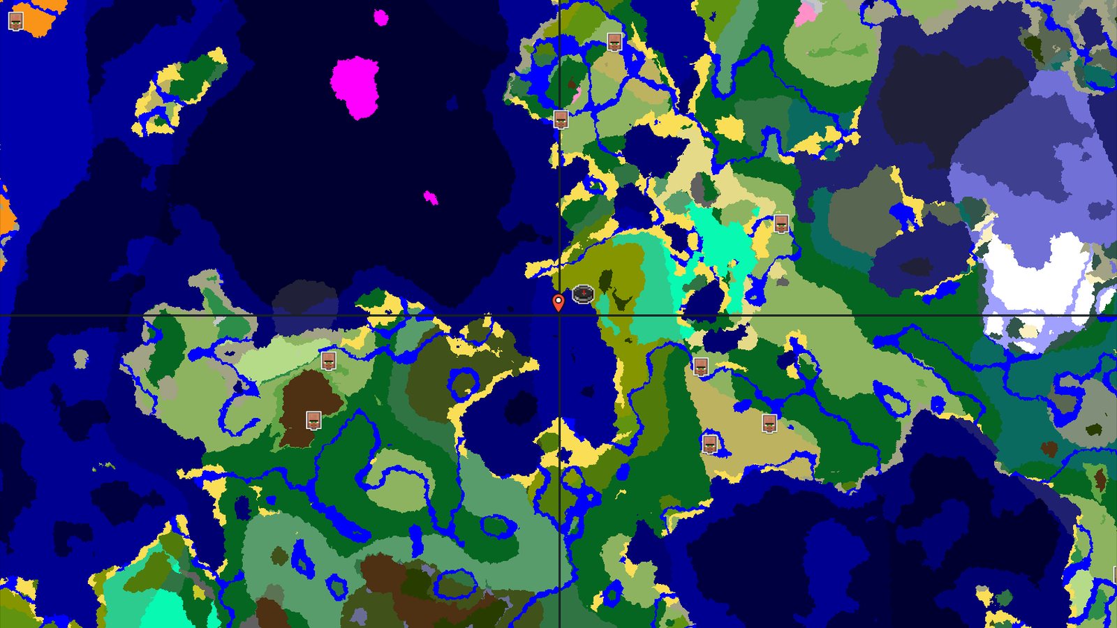 Bamboo Jungle Spawn with Nearby Trial Chambers — Minecraft seed preview