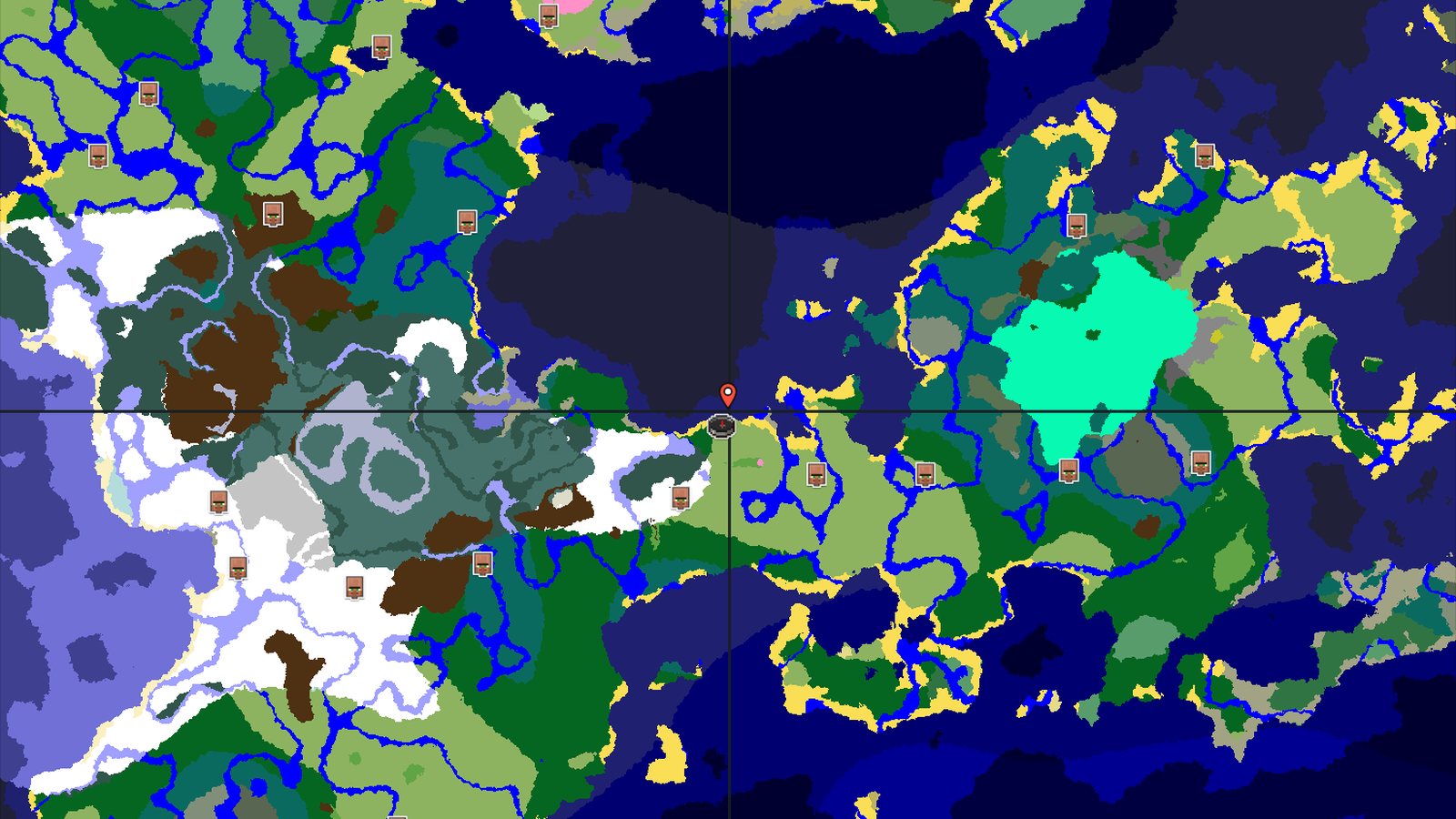 A Cold Ocean Start with Nearby Trial Chambers — Minecraft seed preview
