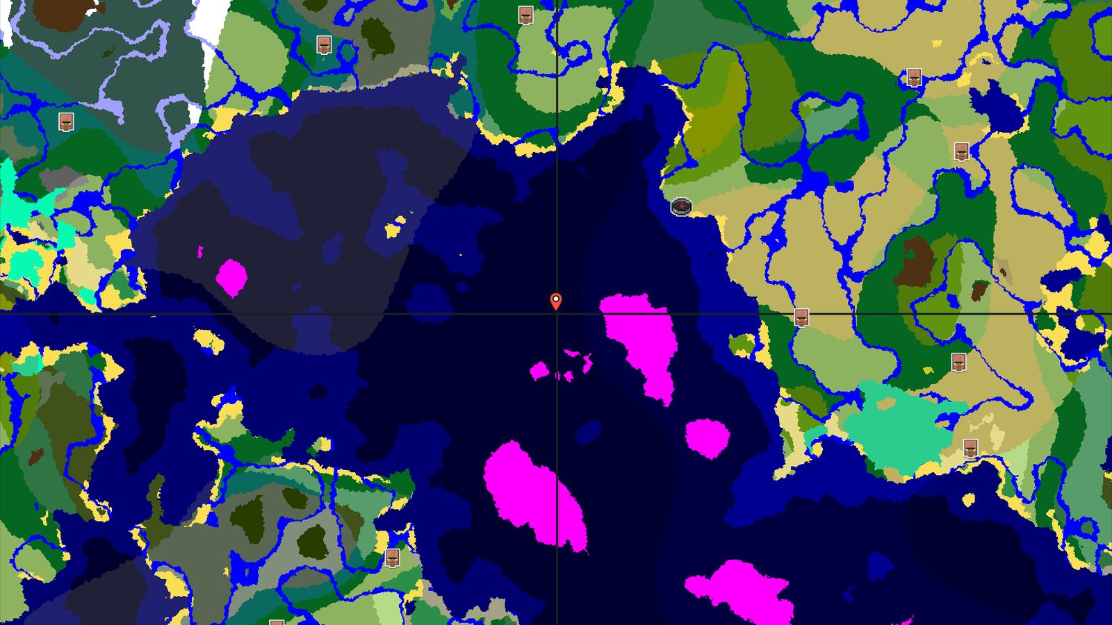 Mushroom Fields Island Near Spawn — Minecraft seed preview
