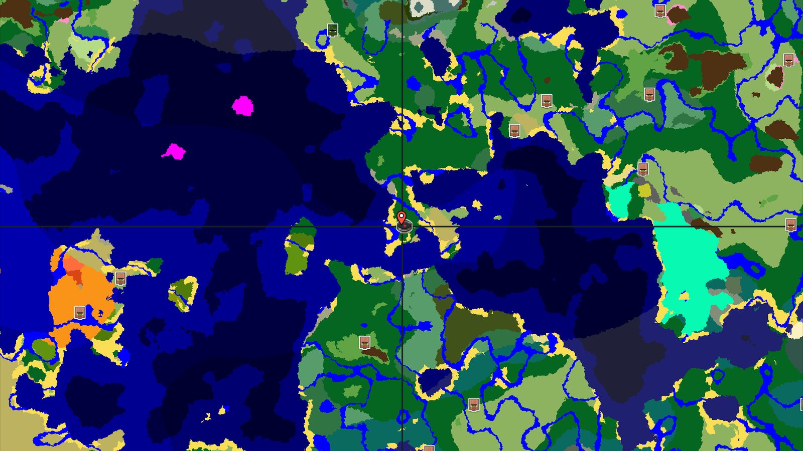 Forest Spawn with Nearby Trial Chambers — Minecraft seed preview