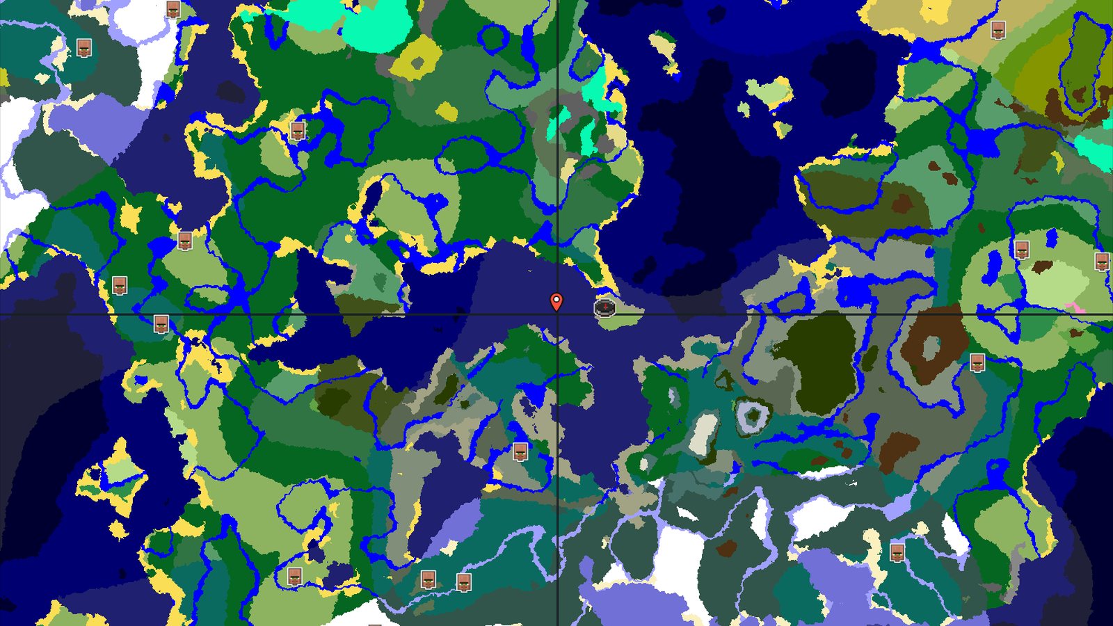 Spawn on a Plains Peninsula with Nearby Trial Chambers — Minecraft seed preview