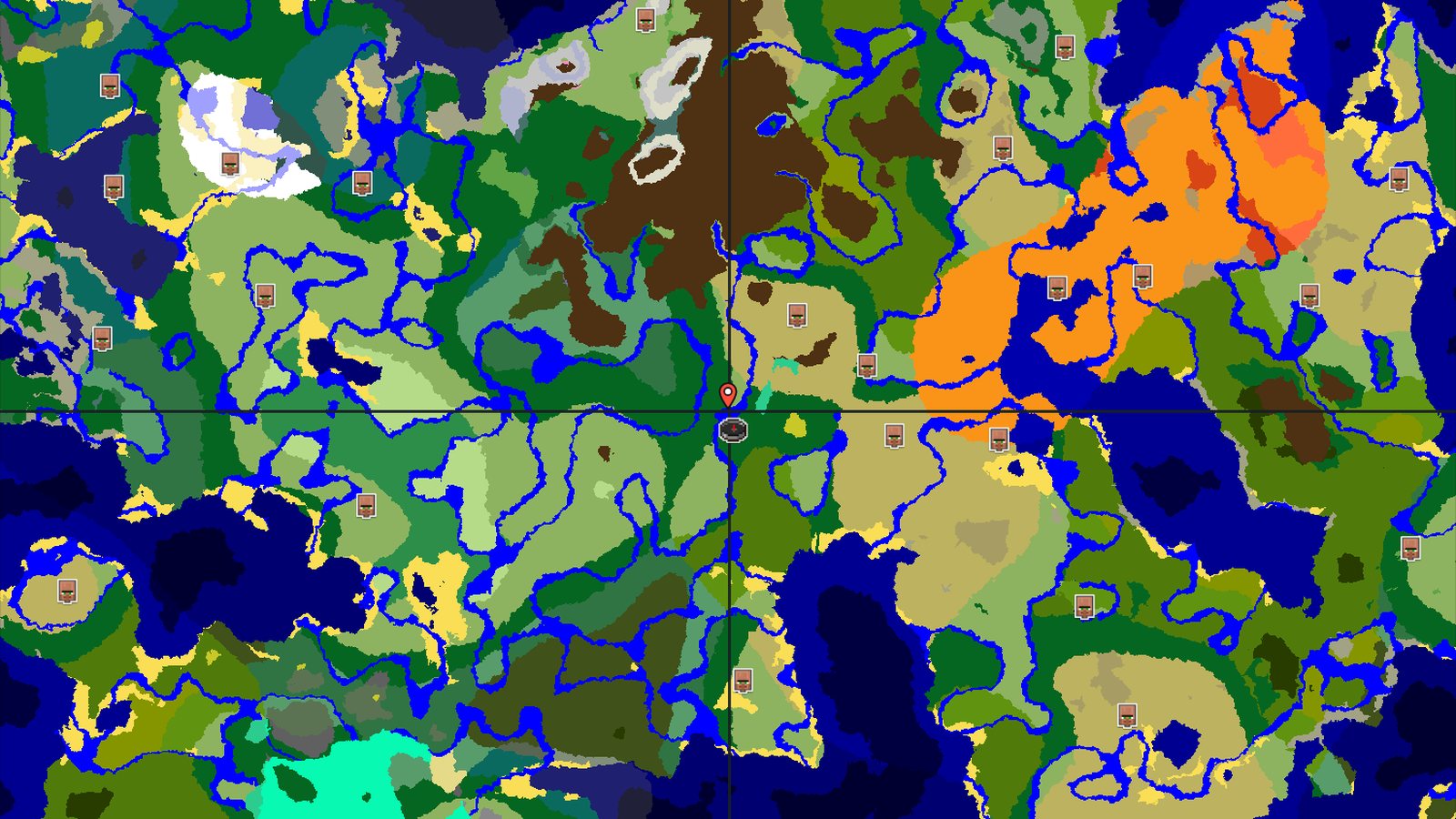 Forest Spawn with Mangrove Swamp Nearby — Minecraft seed preview