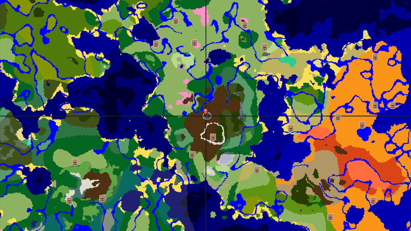 A Jagged Peaks Fortress Near Spawn — Minecraft seed preview