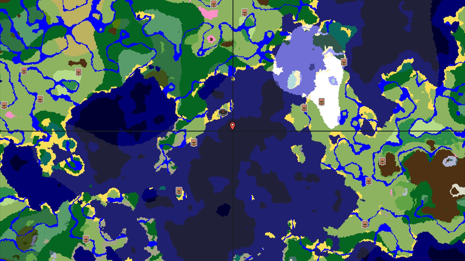 Spawn on an Ocean Shore with a Shipwreck Nearby — Minecraft seed preview
