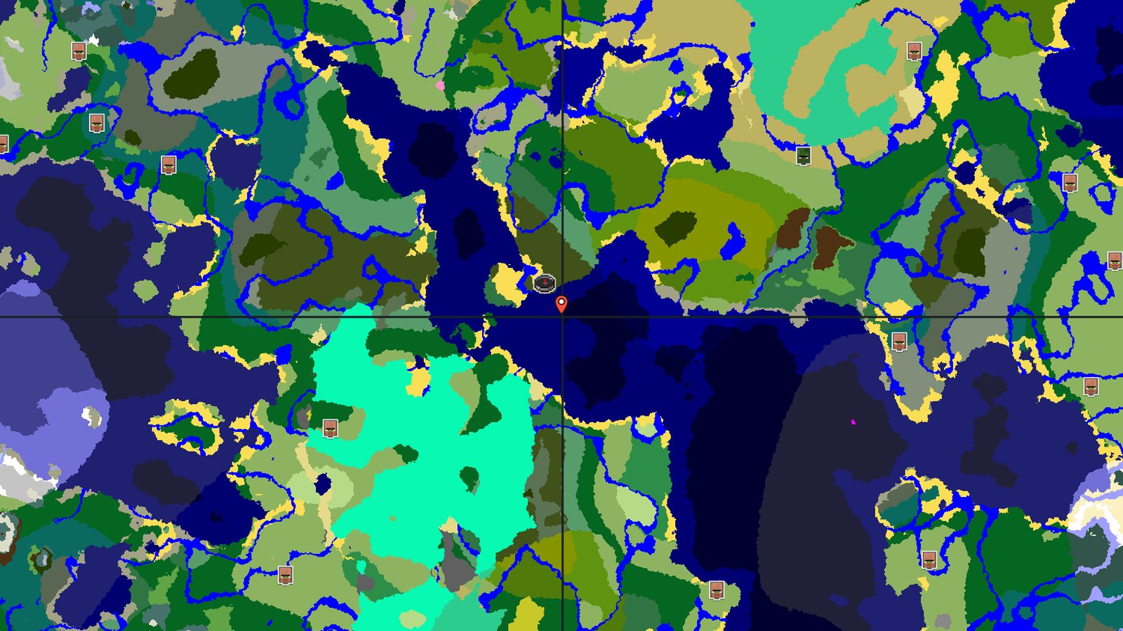 Dark Forest with a Shipwreck Near Spawn — Minecraft seed preview