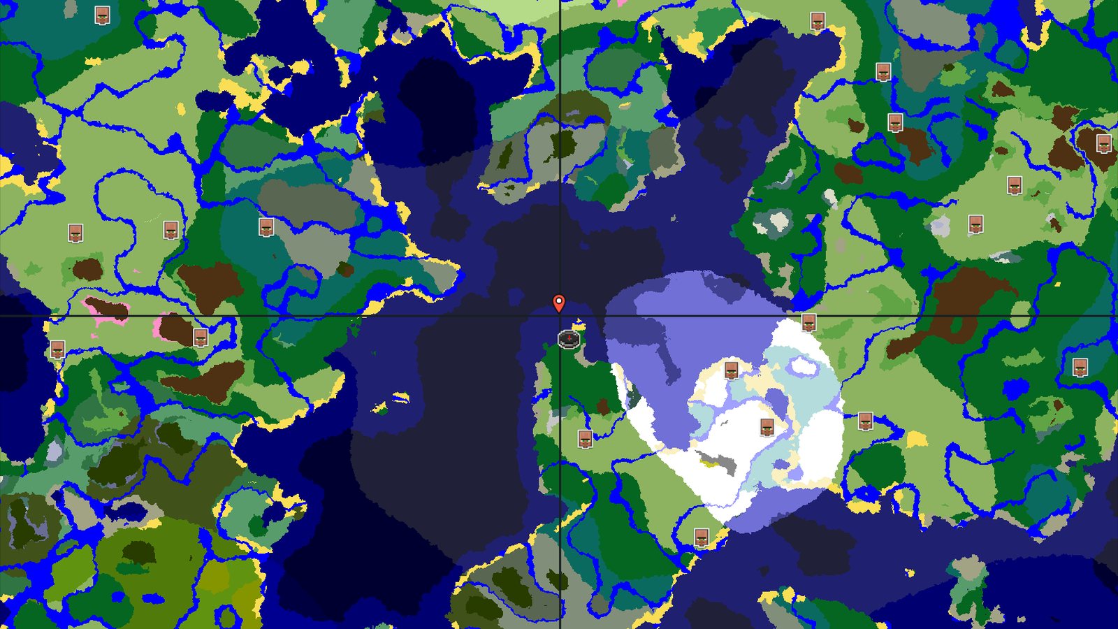 Spawn Near Trial Chambers and Ocean Structures — Minecraft seed preview