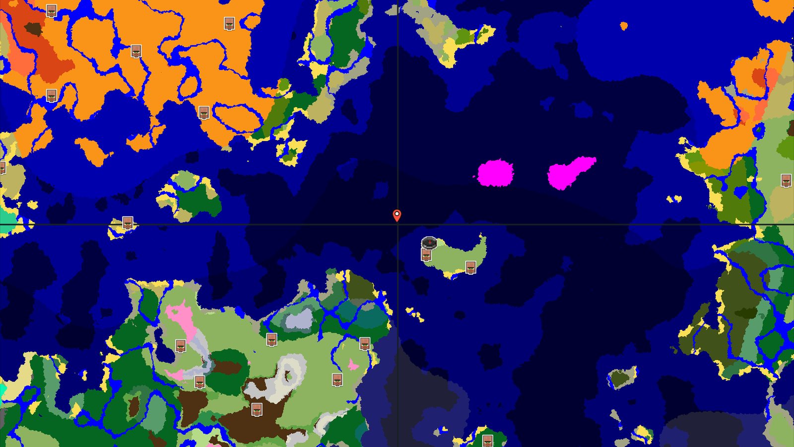 A Sunflower Start with Nearby Shipwreck and Village — Minecraft seed preview