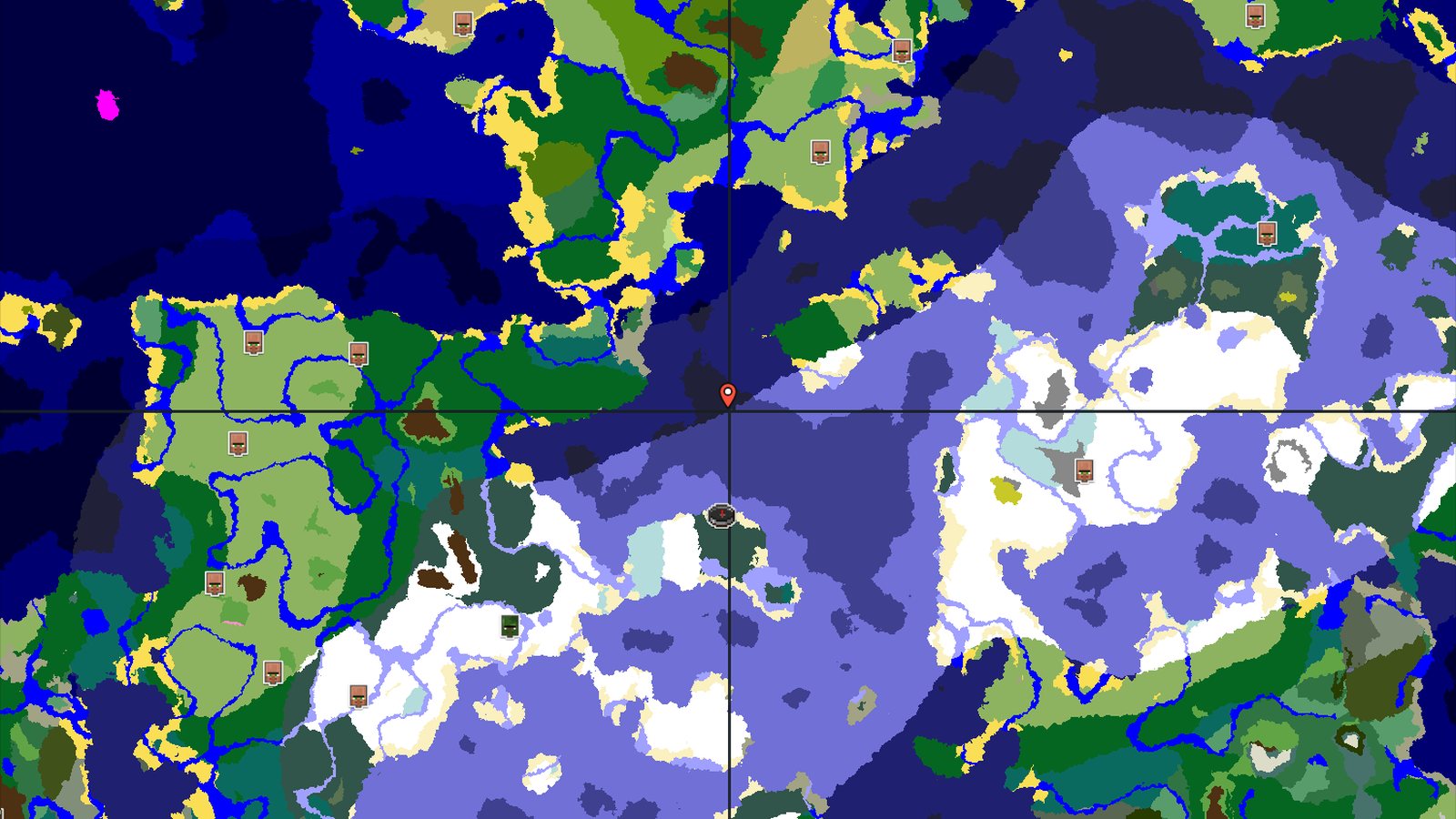 Spawn in Snowy Taiga with a Shipwreck Nearby — Minecraft seed preview