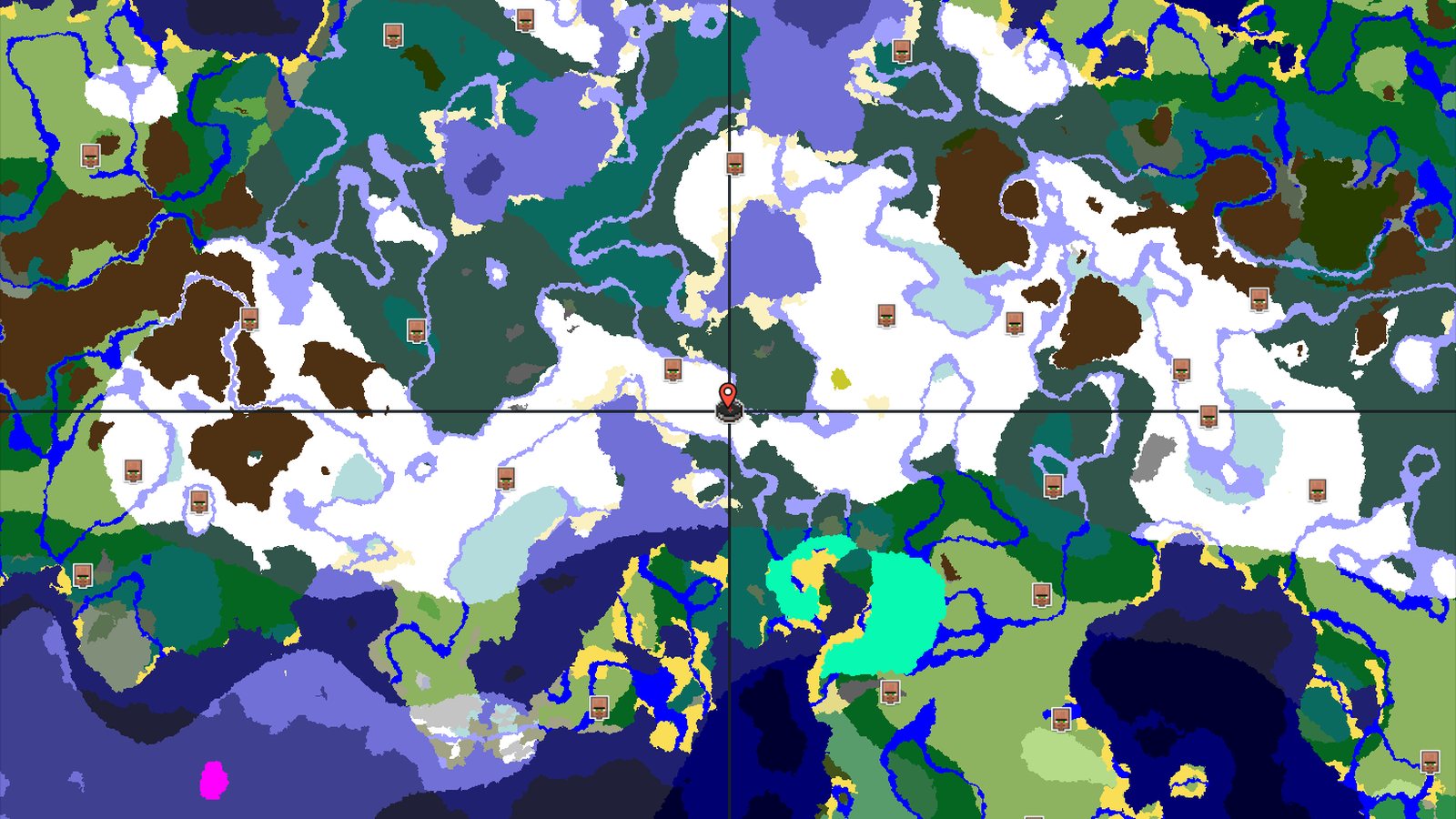 Snowy Start with Near Igloo and Ancient City — Minecraft seed preview