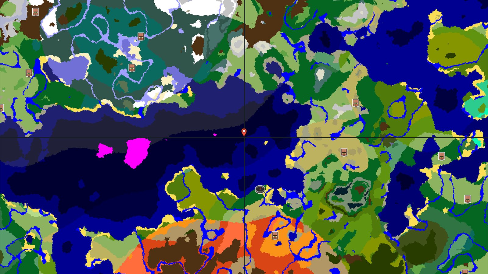 Ancient City at Spawn in a Diverse Biome Mix — Minecraft seed preview