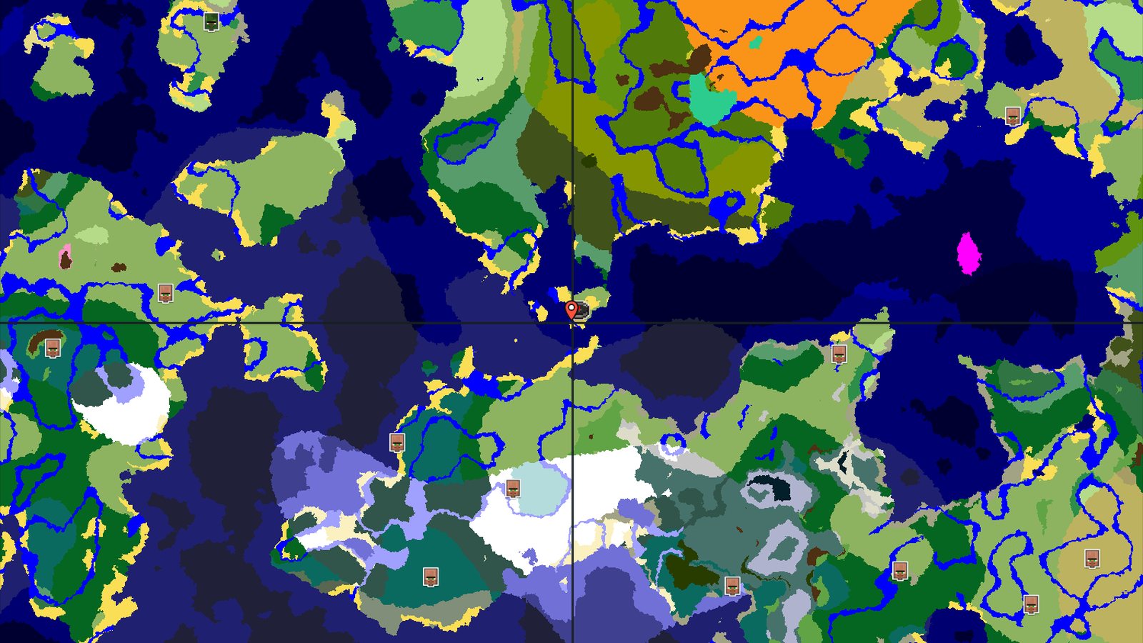 Island Spawn with Nearby Trial Chambers and Jungles — Minecraft seed preview