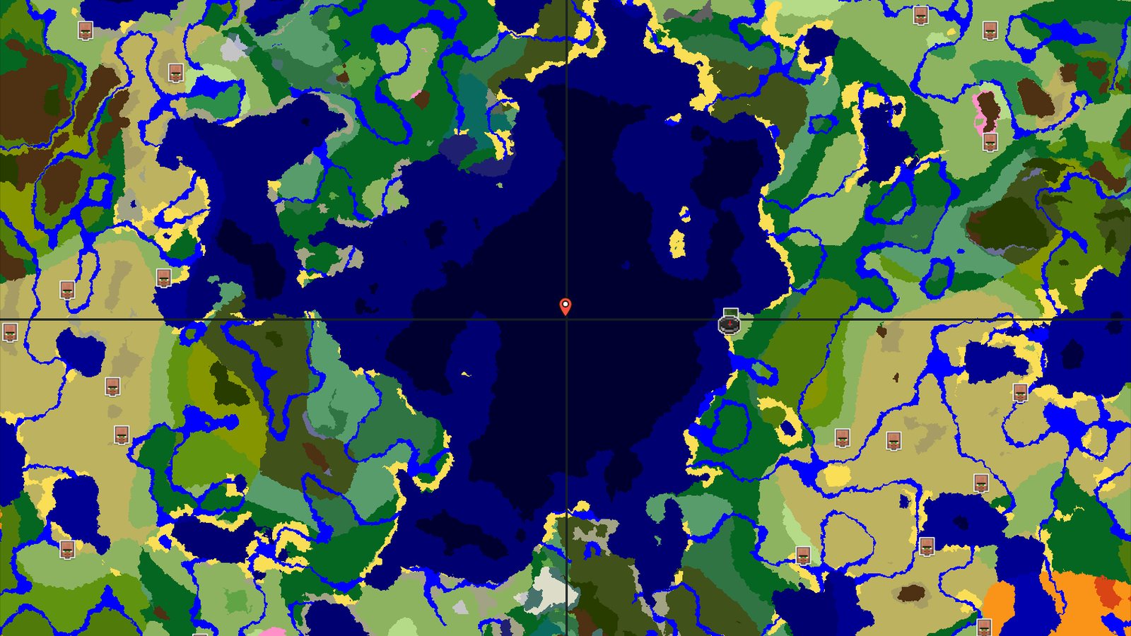 Abandoned Village and Nearby Jungle — Minecraft seed preview