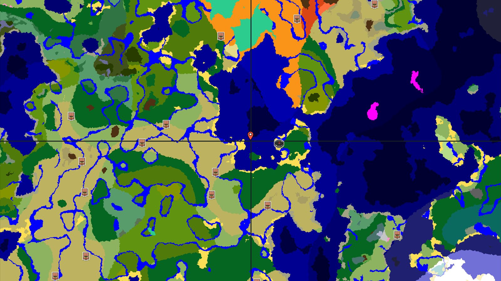 Jungle Spawn with Nearby Trial Chambers — Minecraft seed preview