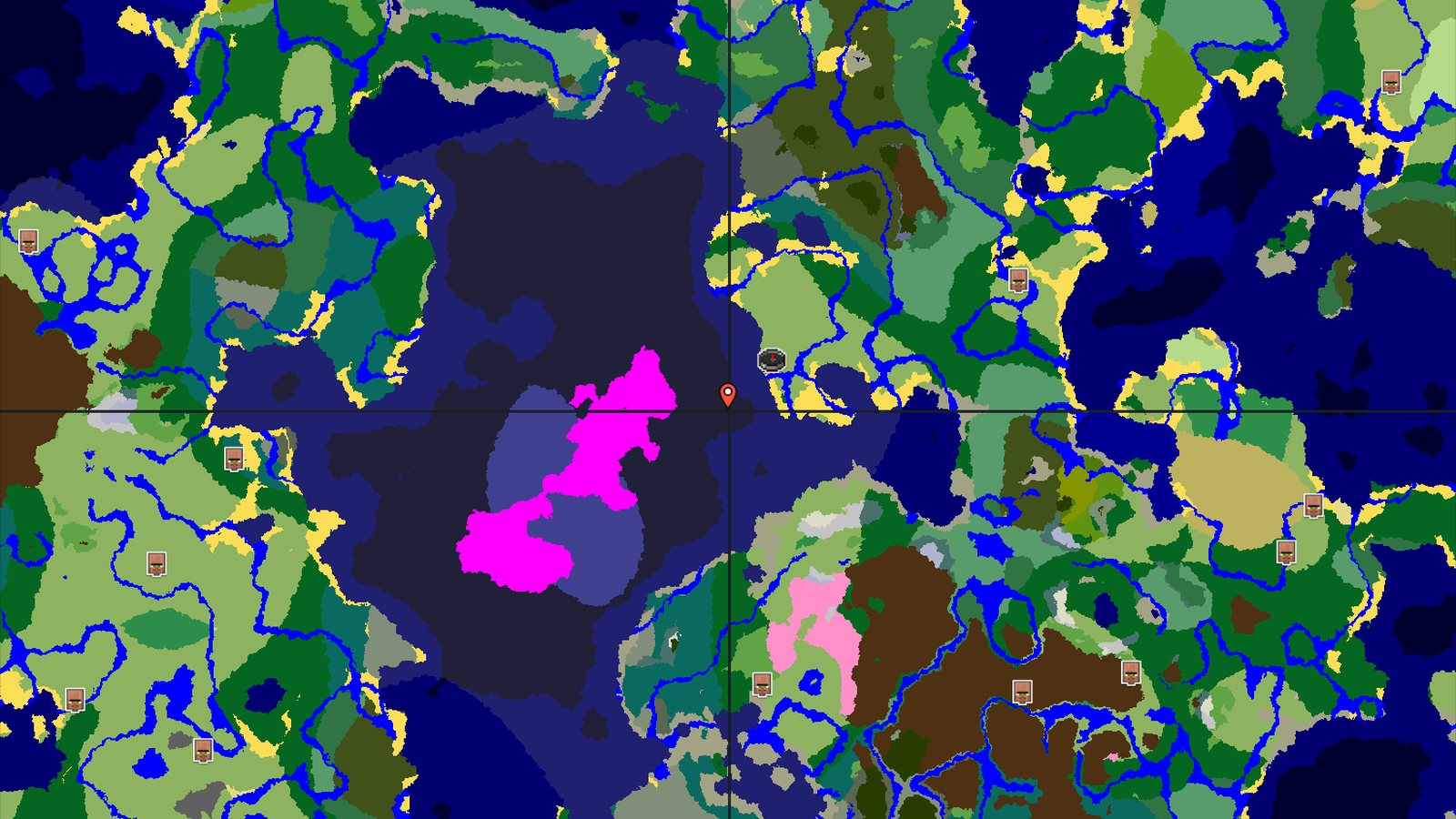 Mushroom Fields and Nearby Trial Chambers — Minecraft seed preview