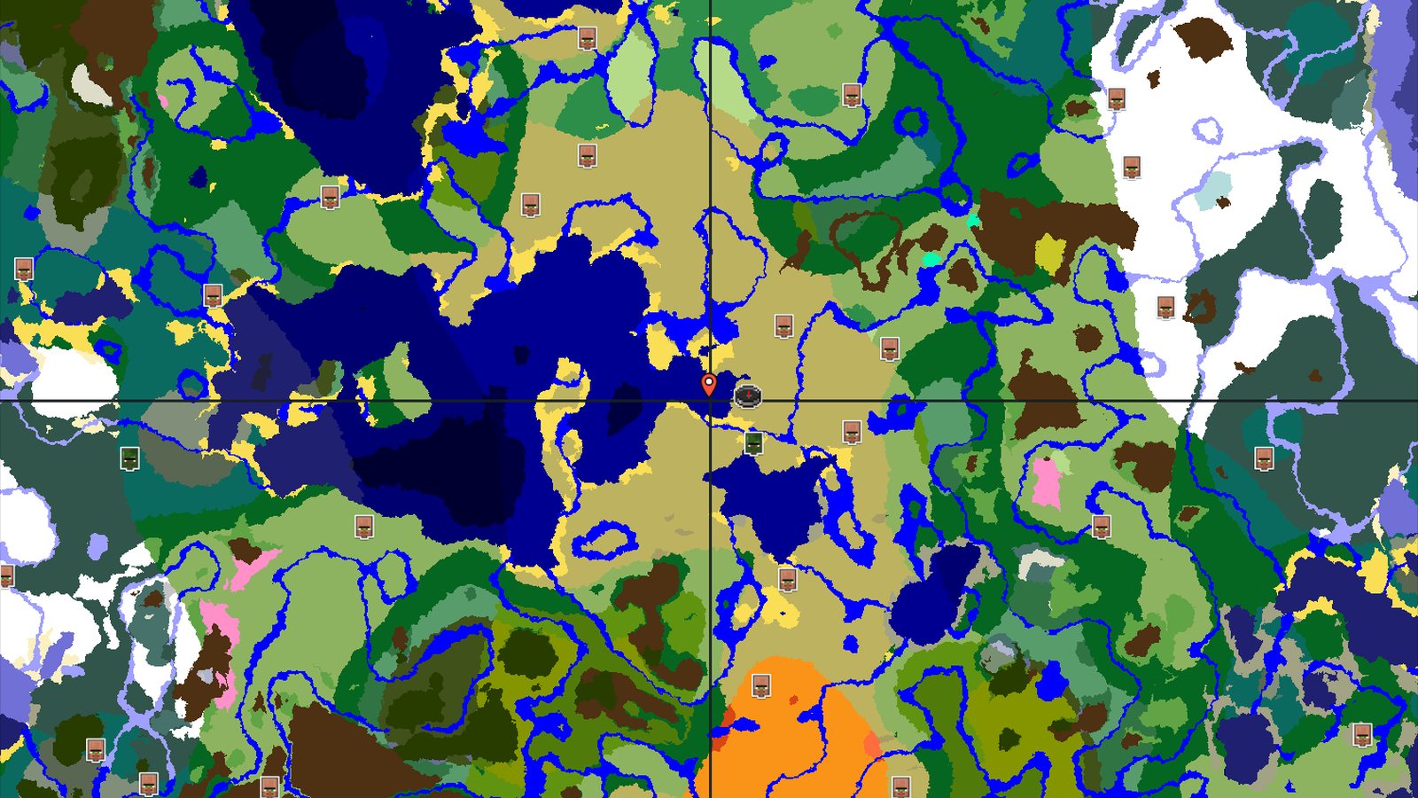 Savanna Spawn With Nearby Abandoned Village — Minecraft seed preview
