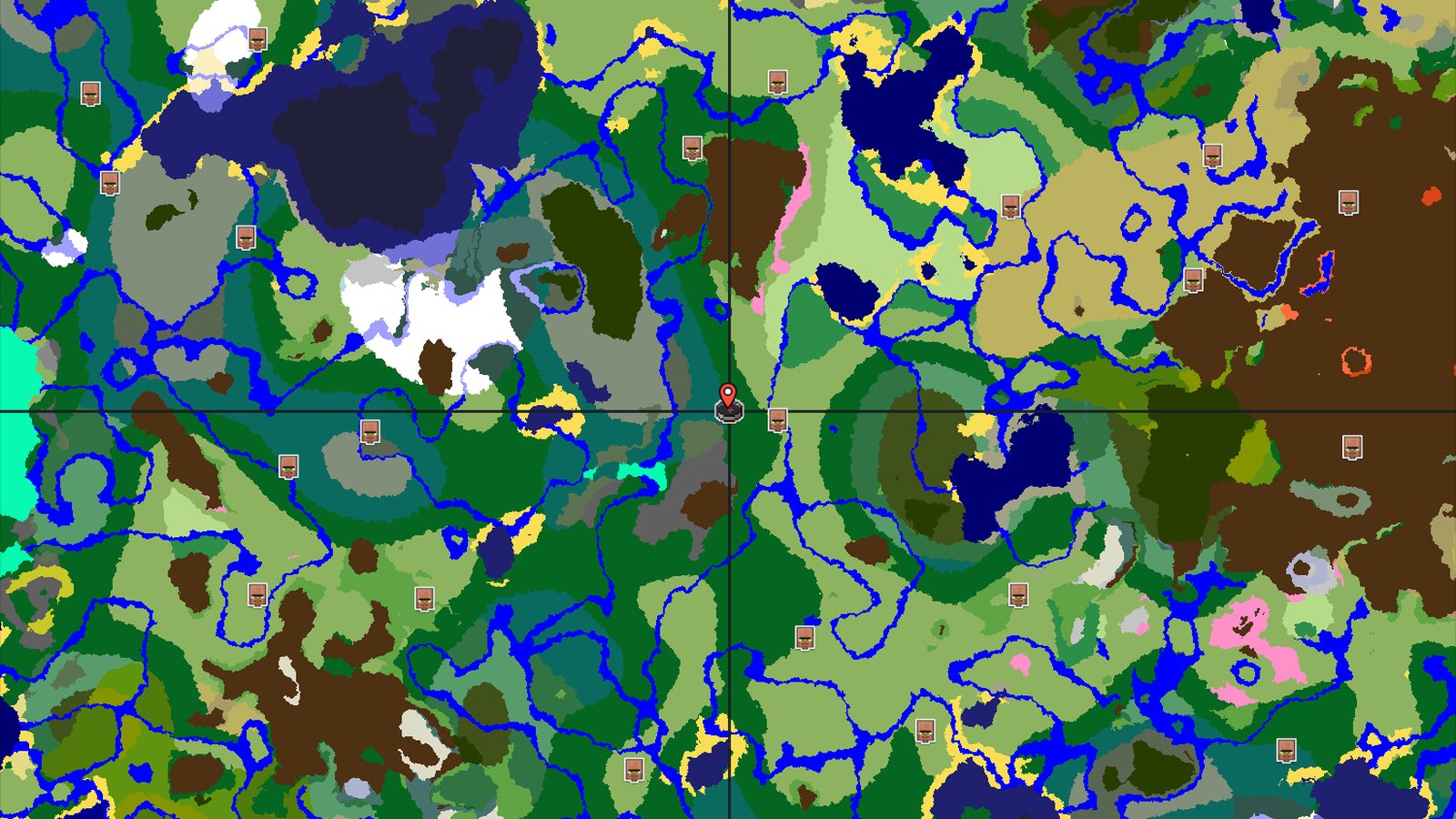 Village and Trial Chambers Near Spawn — Minecraft seed preview