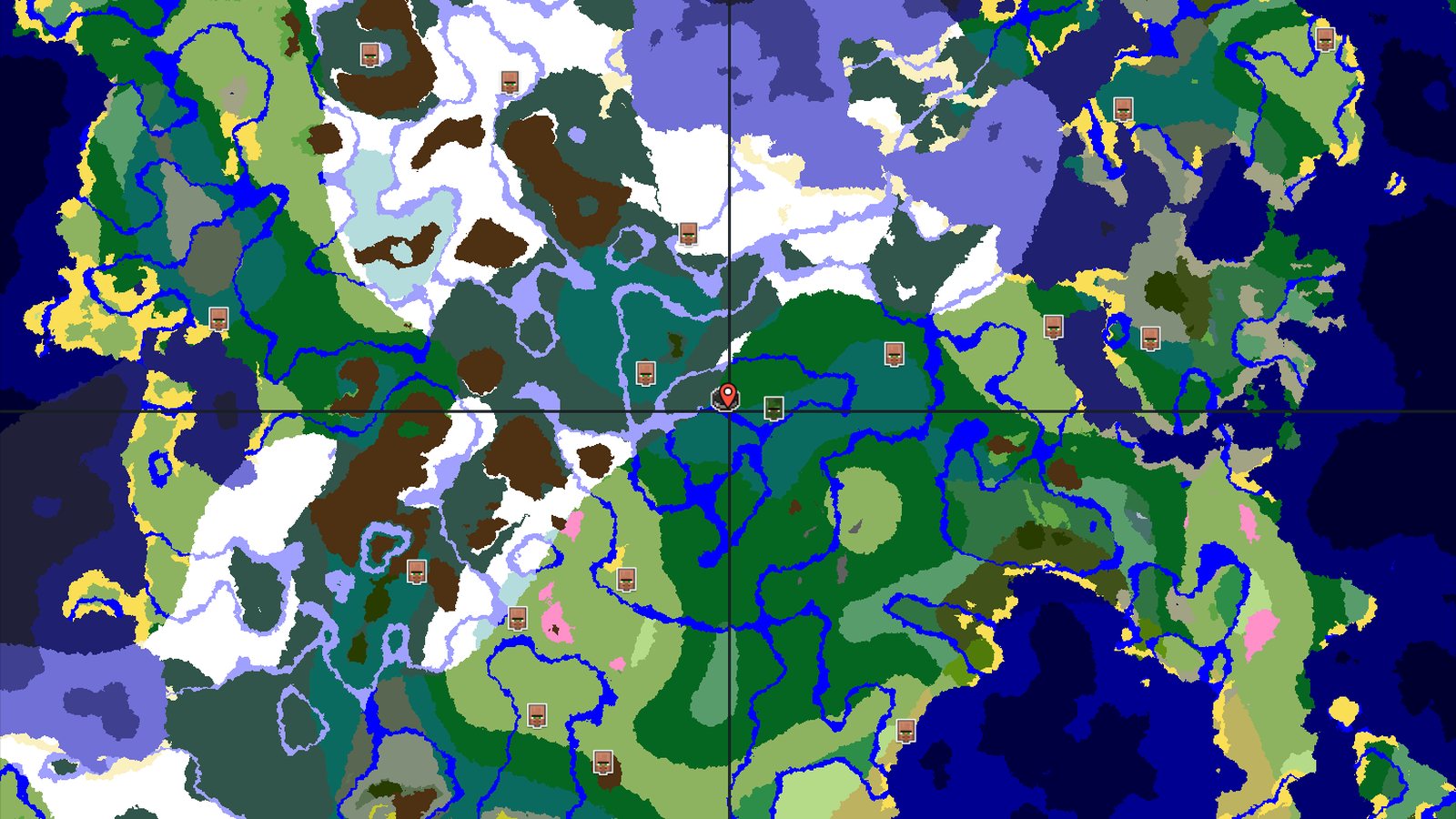 Taiga Spawn with Abandoned Village and Nearby Trial Chambers — Minecraft seed preview