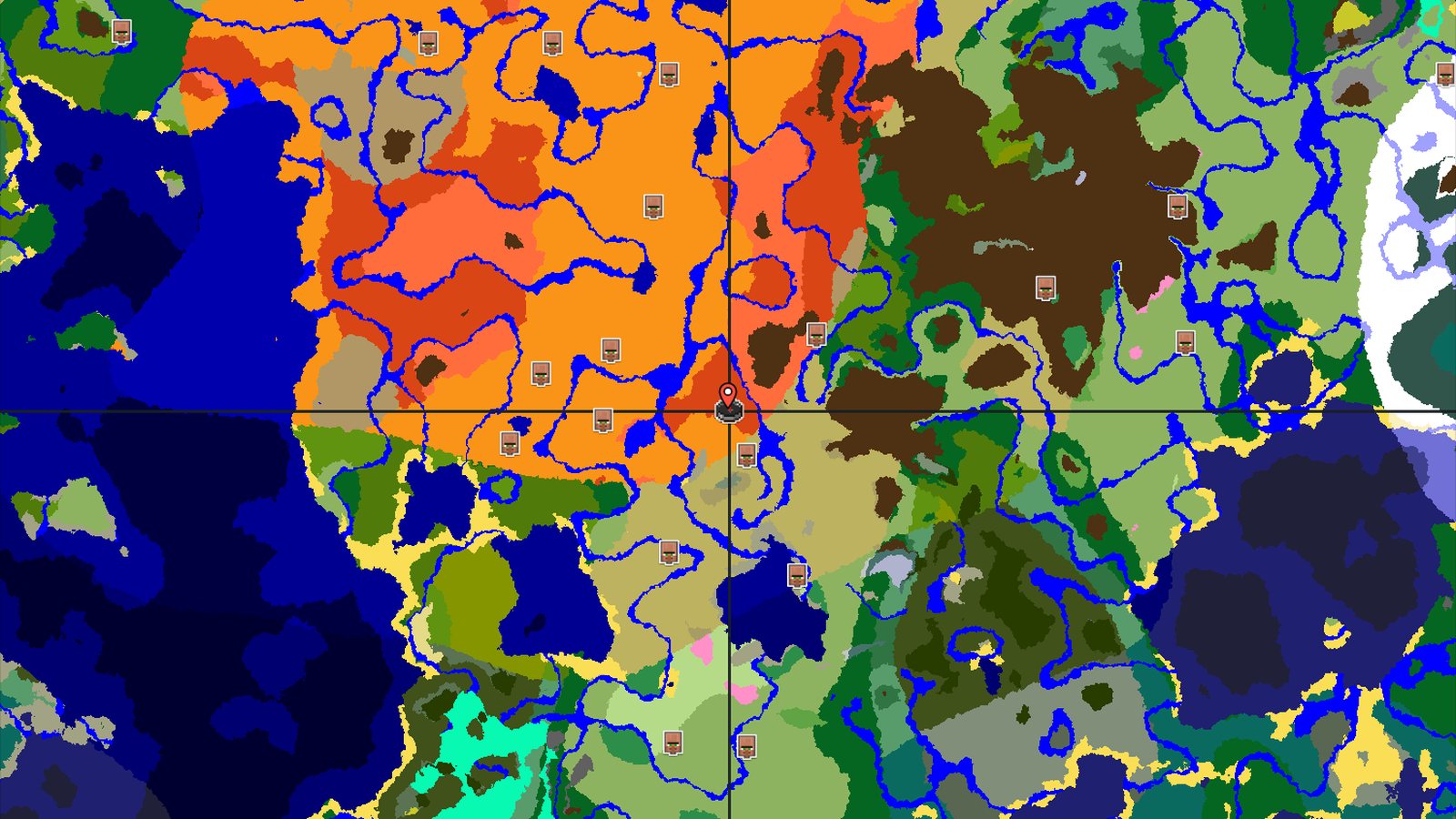 Badlands Spawn with Nearby Ancient City — Minecraft seed preview