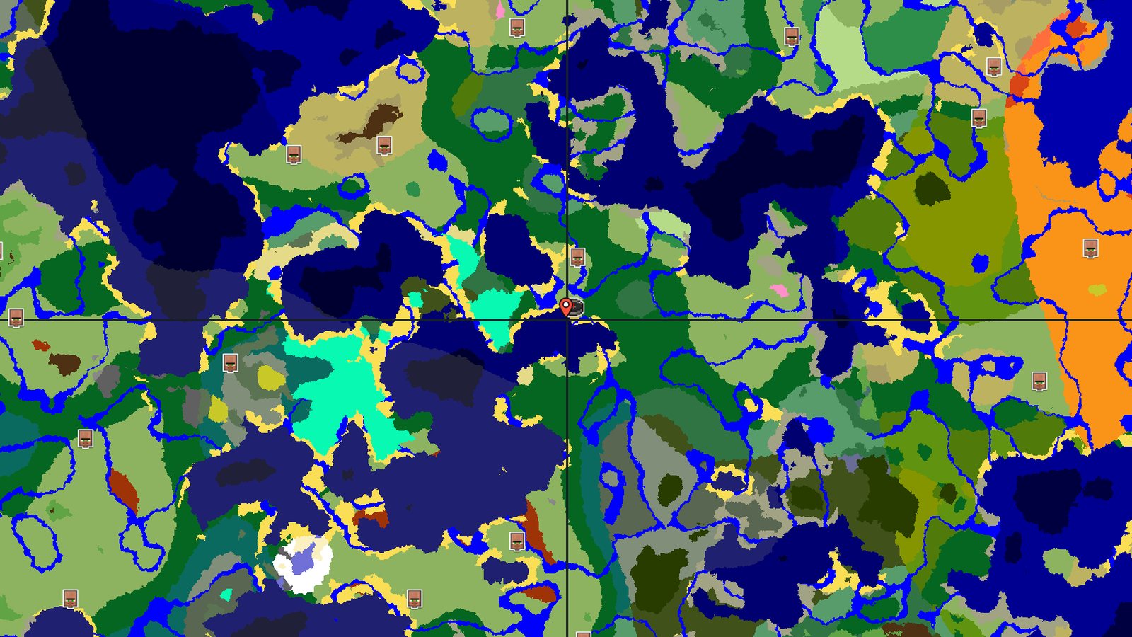 Abandoned Camp in a Forest Near the Ocean — Minecraft seed preview