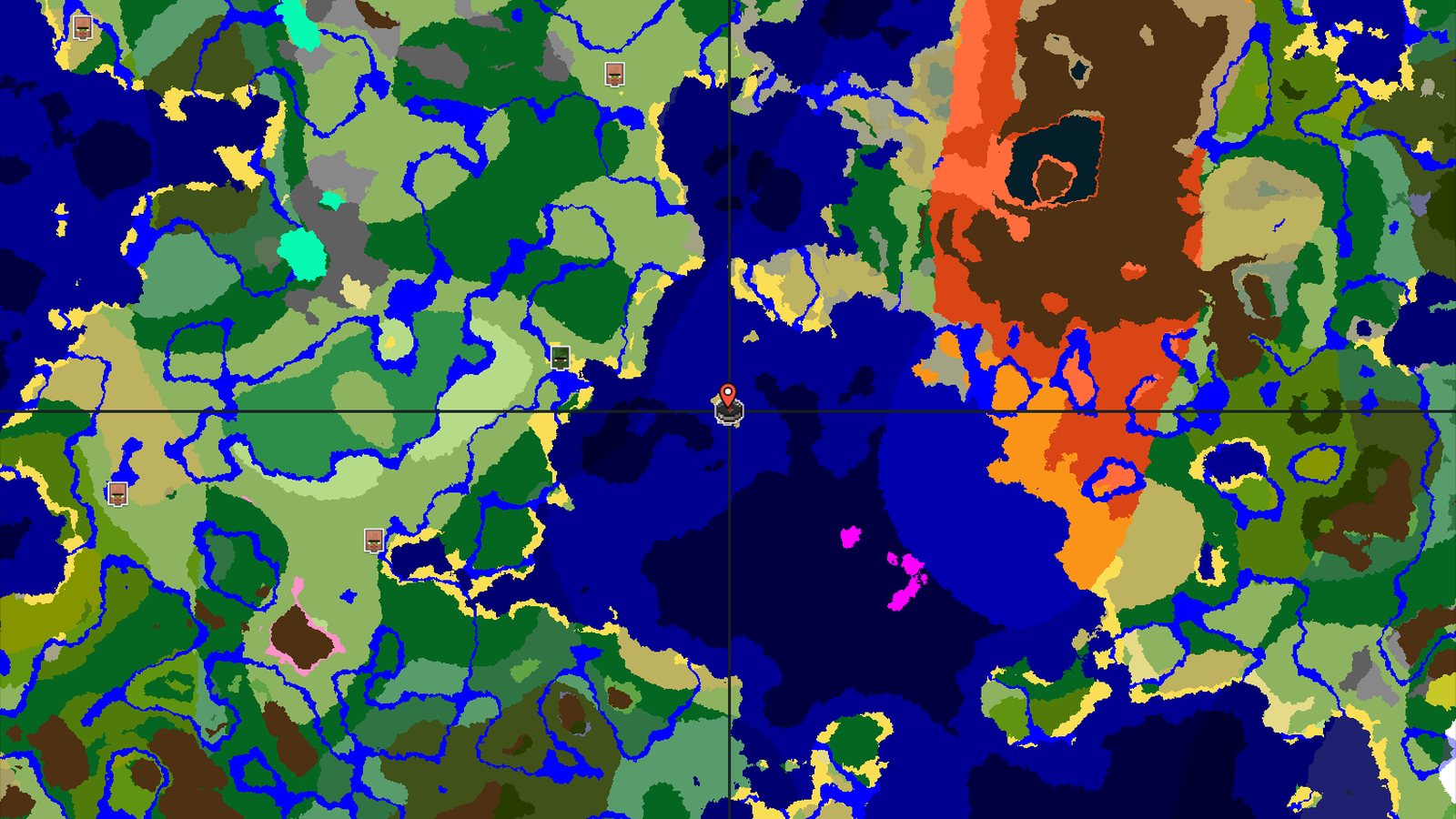 Savanna Island Start with a Close Village and Trial Chambers — Minecraft seed preview