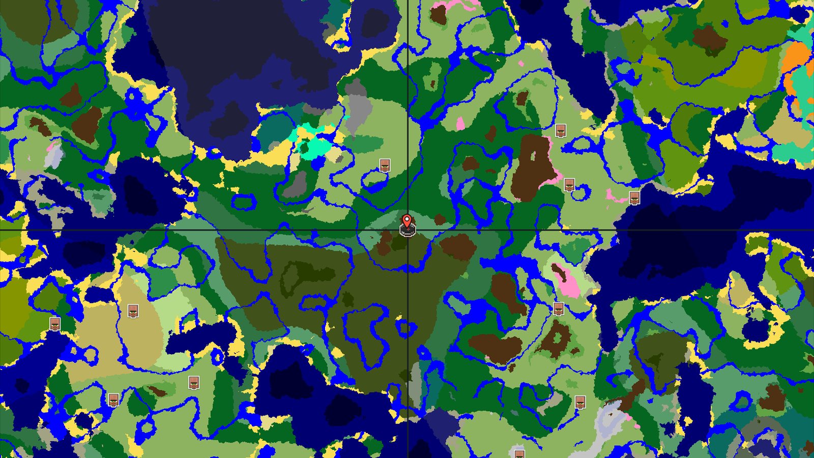 Pale Garden Spawn with a Nearby Mansion — Minecraft seed preview