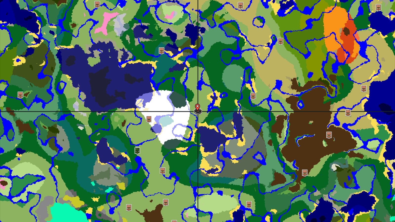 Spawn Near a Ruined Portal and Icy Biomes — Minecraft seed preview