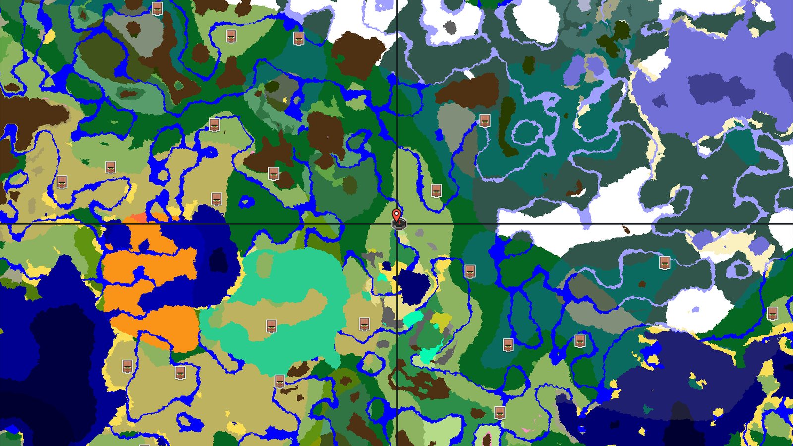 Flower Forest and Trial Chambers Near Spawn — Minecraft seed preview