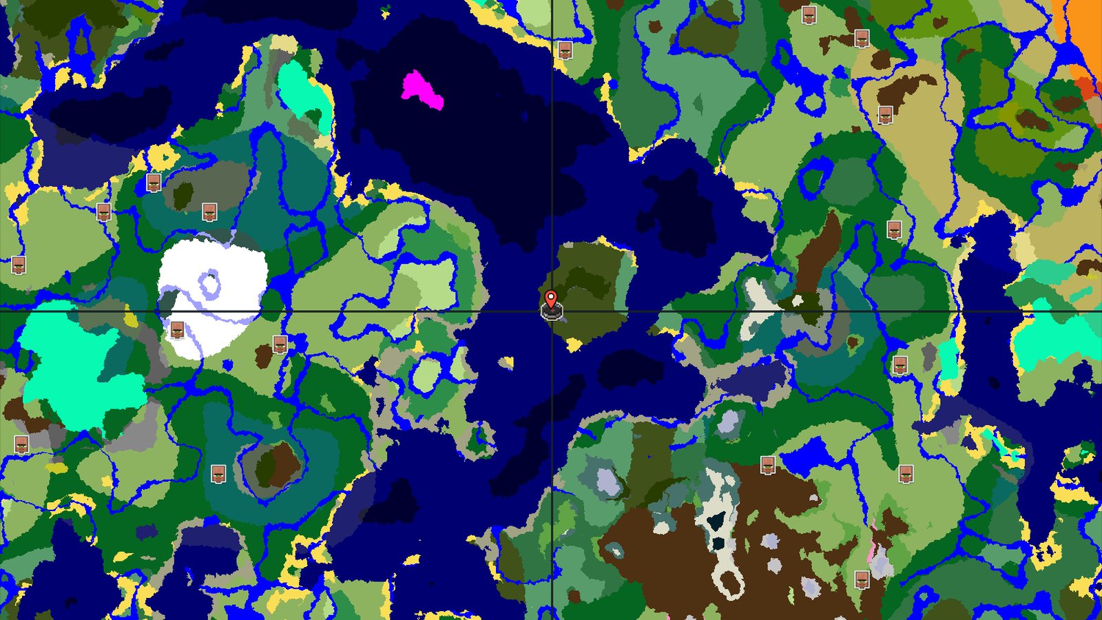 Dark Forest Island with Nearby Trial Chambers — Minecraft seed preview