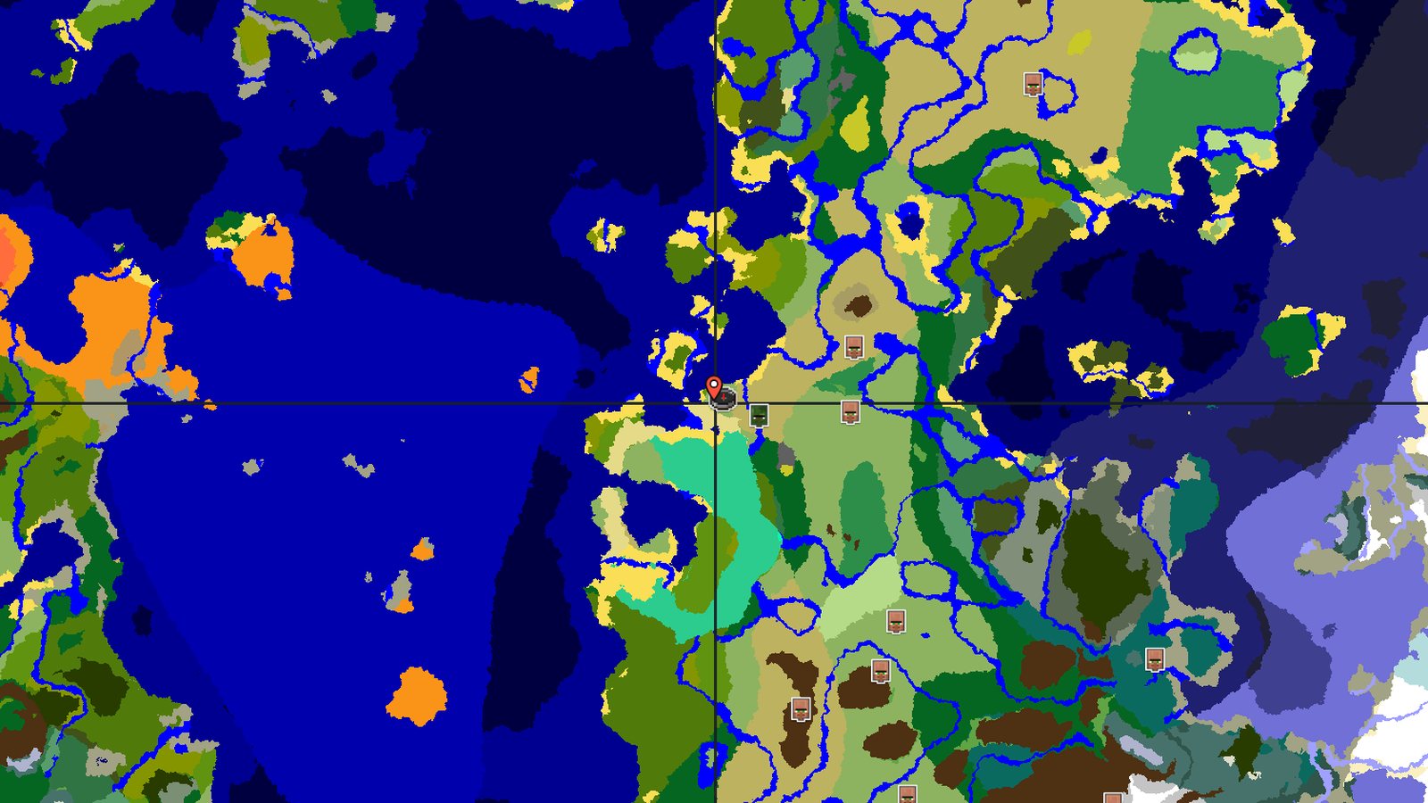 Savanna Village With a Zombie Threat — Minecraft seed preview