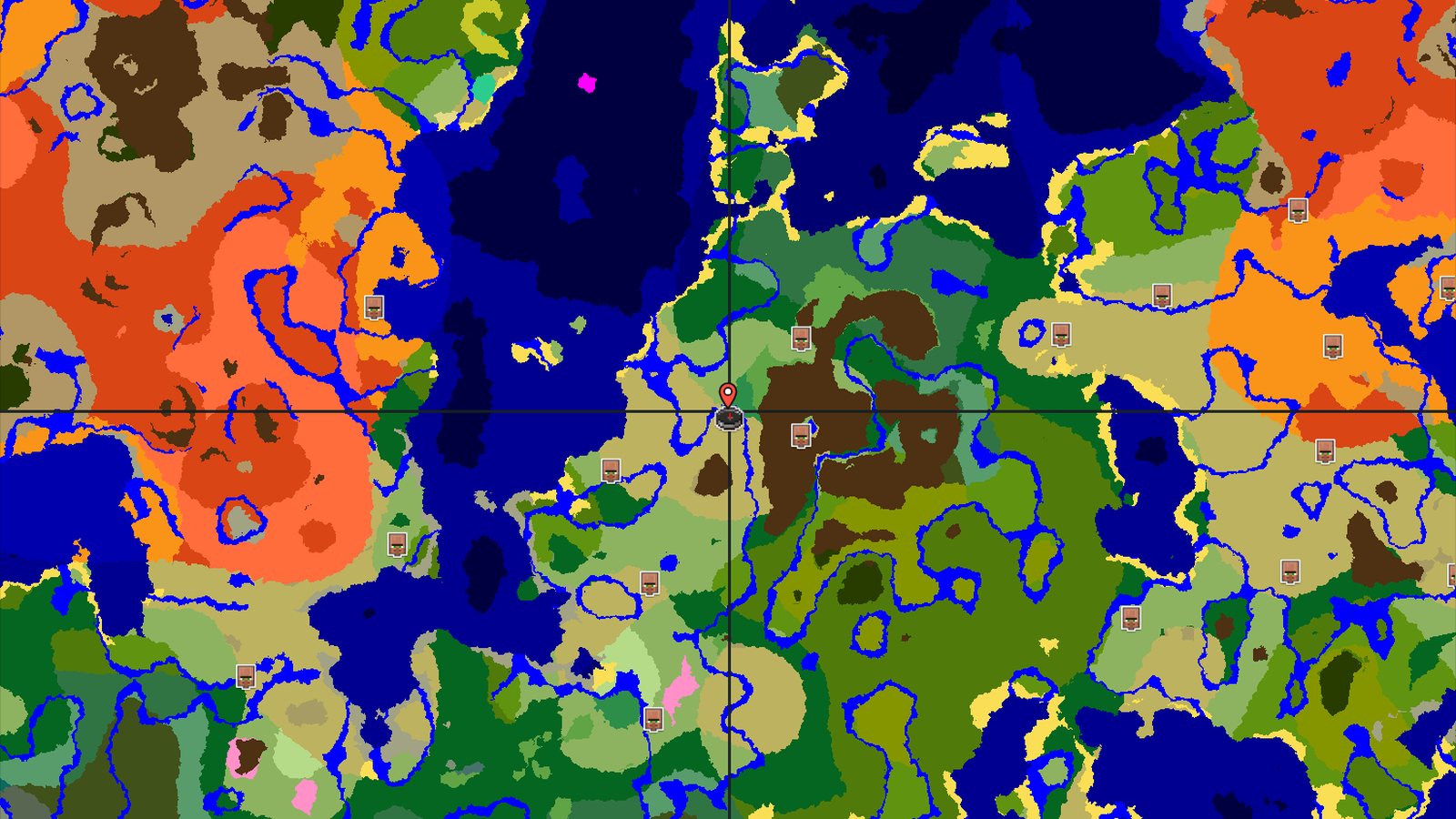 Savanna Spawn with a Close Flower Forest and Trial Chambers — Minecraft seed preview