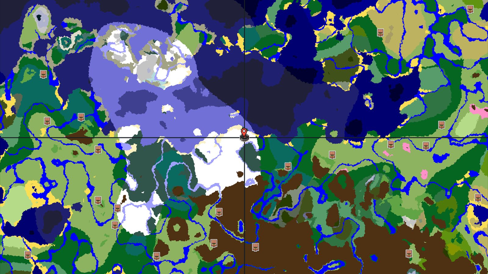 A Snowy Start with Nearby Trial Chambers — Minecraft seed preview