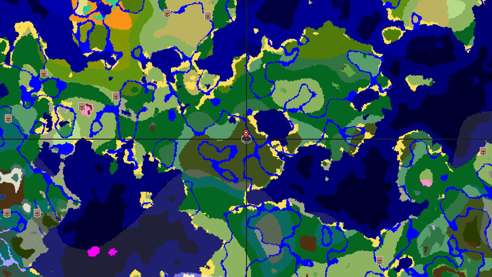 Woodland Mansion Near Spawn in a Lush World — Minecraft seed preview