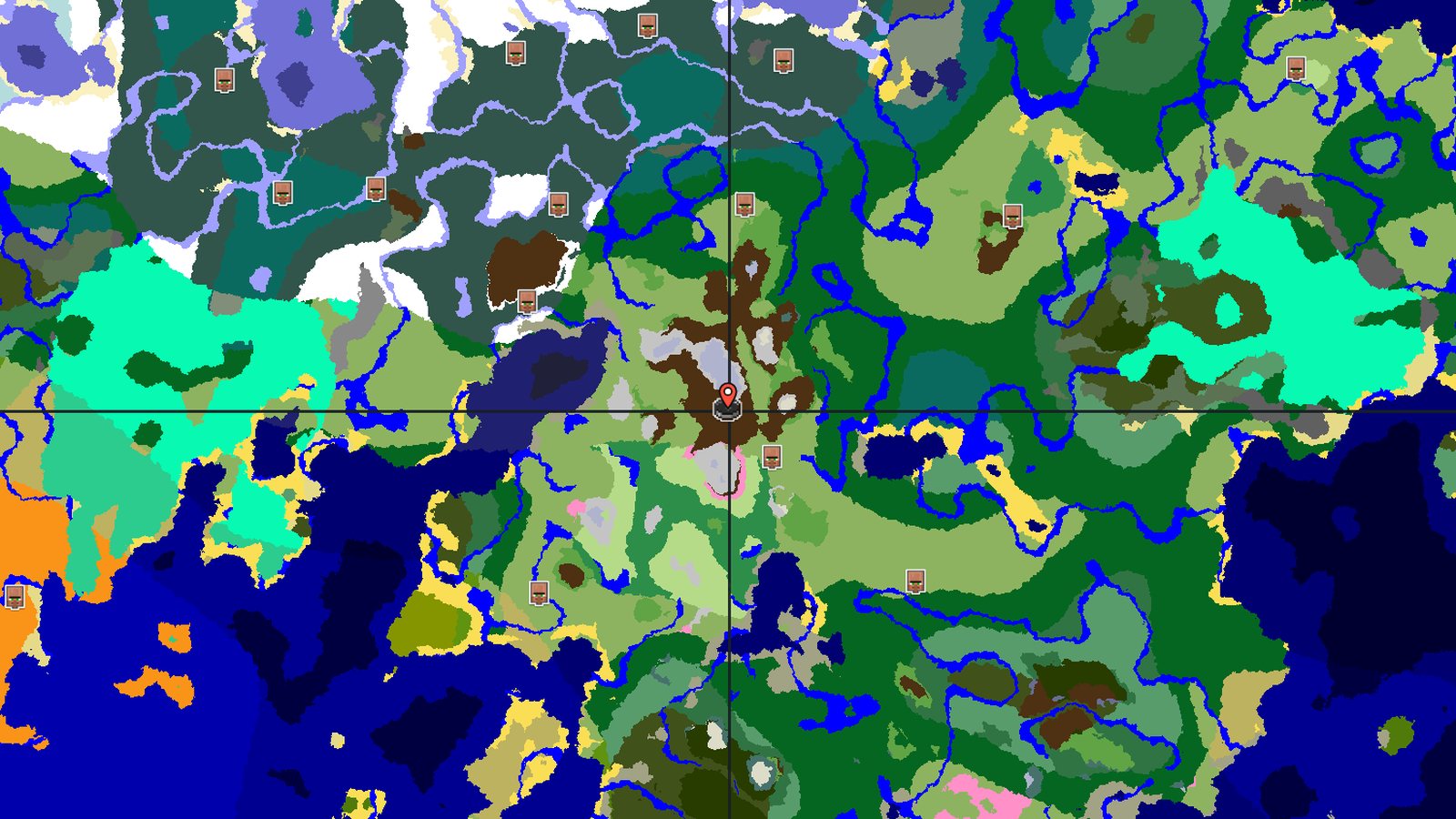 Ancient City Directly Below Snowy Slopes Spawn — Minecraft seed preview