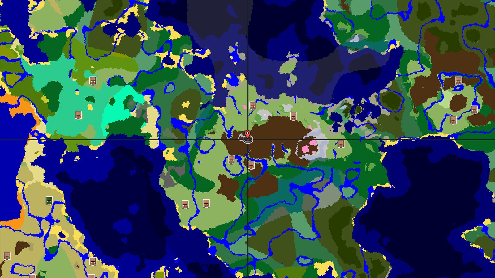 Spawn in Snowy Slopes with Nearby Mountains and Cherry Groves — Minecraft seed preview