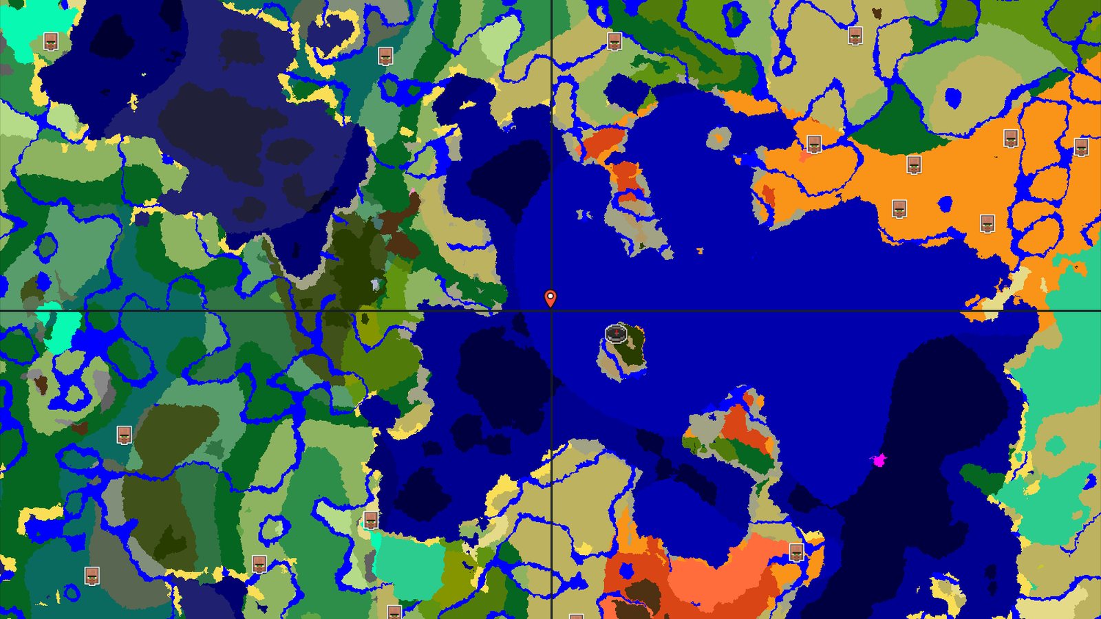 Wooded Badlands Island with Close Ancient City — Minecraft seed preview