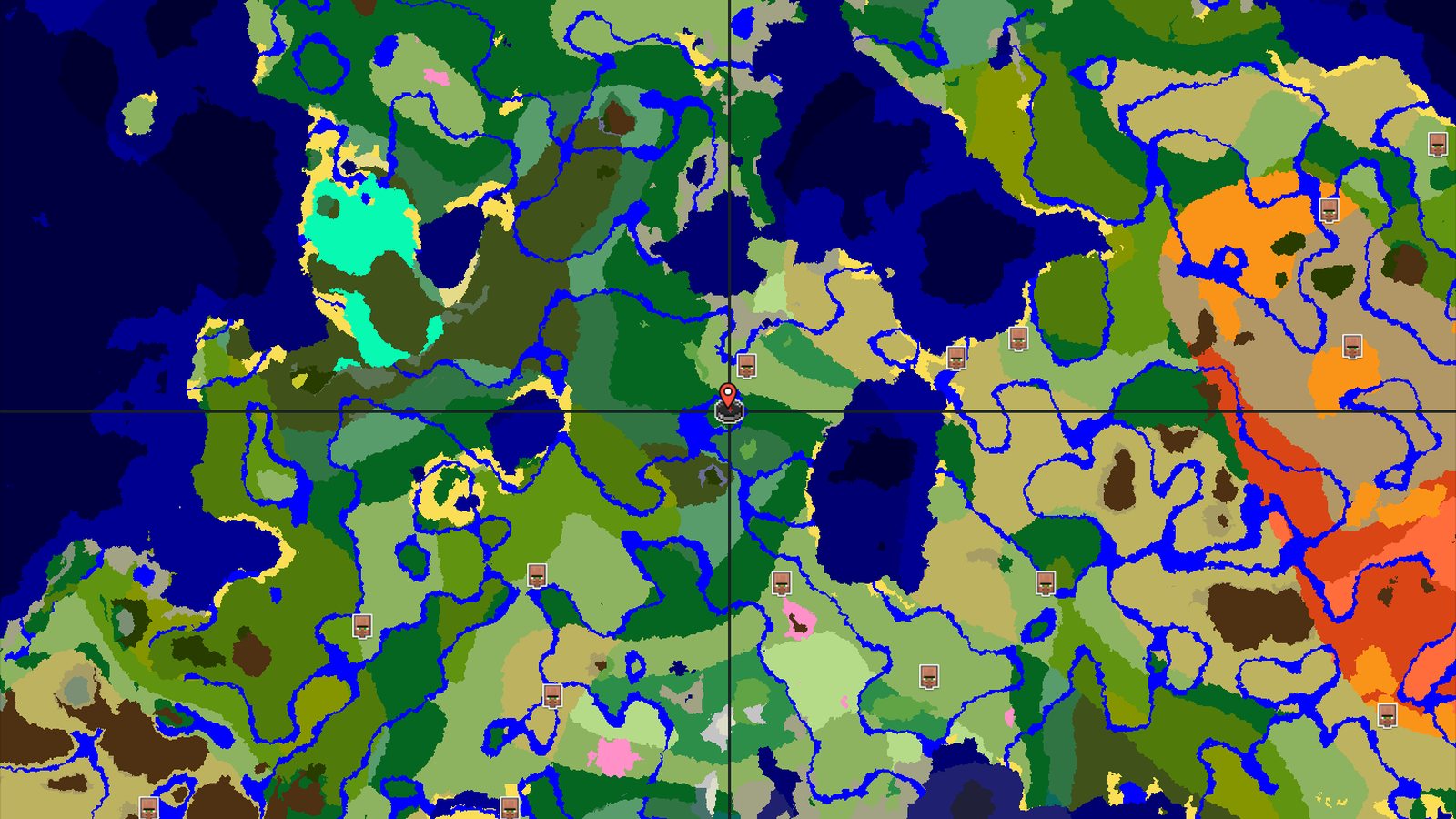 Pale Garden and Lush Caves Near Forest Spawn — Minecraft seed preview