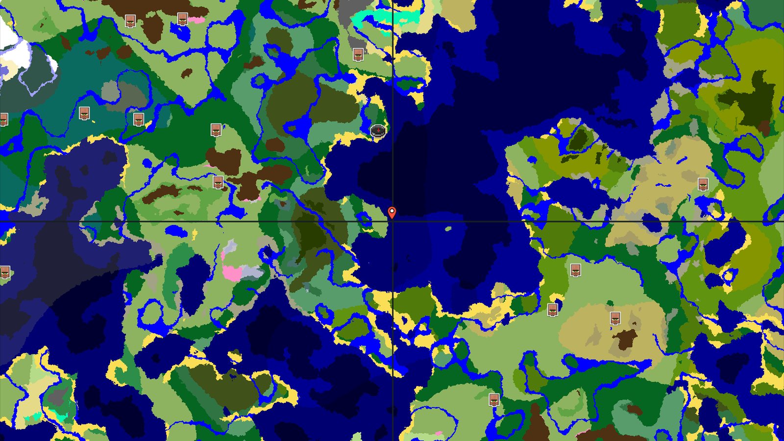 Spawn in a Forest, Find a Village Near a Stronghold — Minecraft seed preview