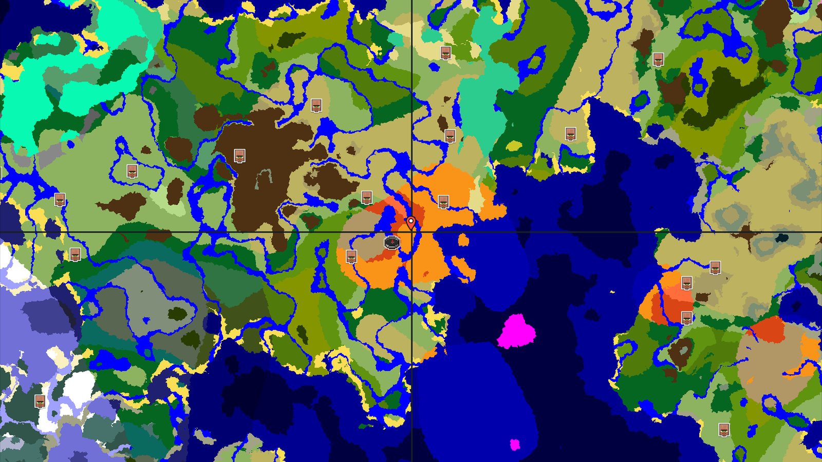 Ancient City near Spawn in a Badlands River Valley — Minecraft seed preview