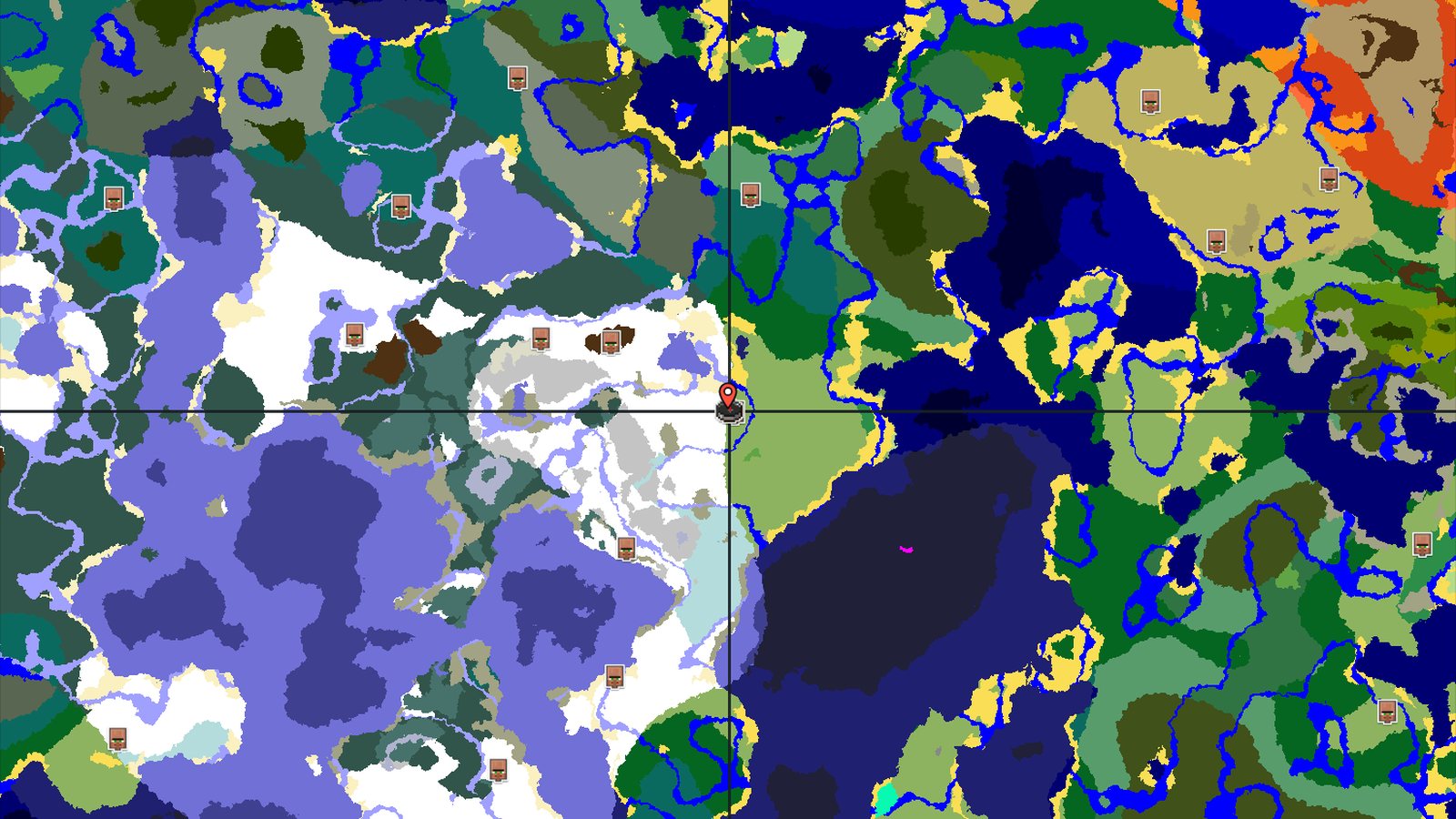 Village with Trial Chambers Nearby — Minecraft seed preview