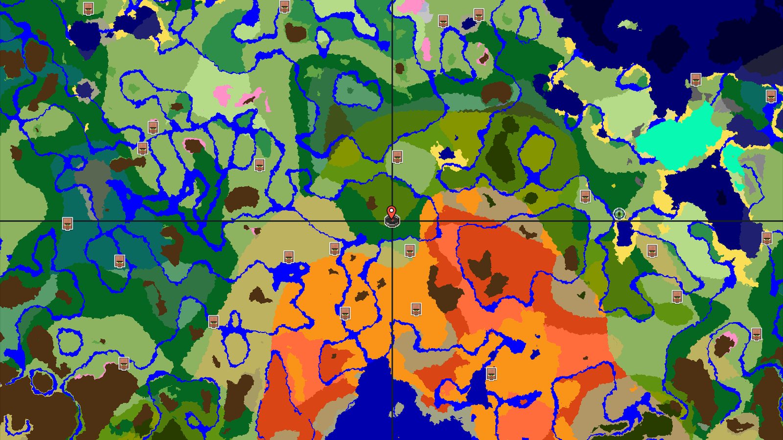 Jungle Spawn with Nearby Trial Chambers — Minecraft seed preview