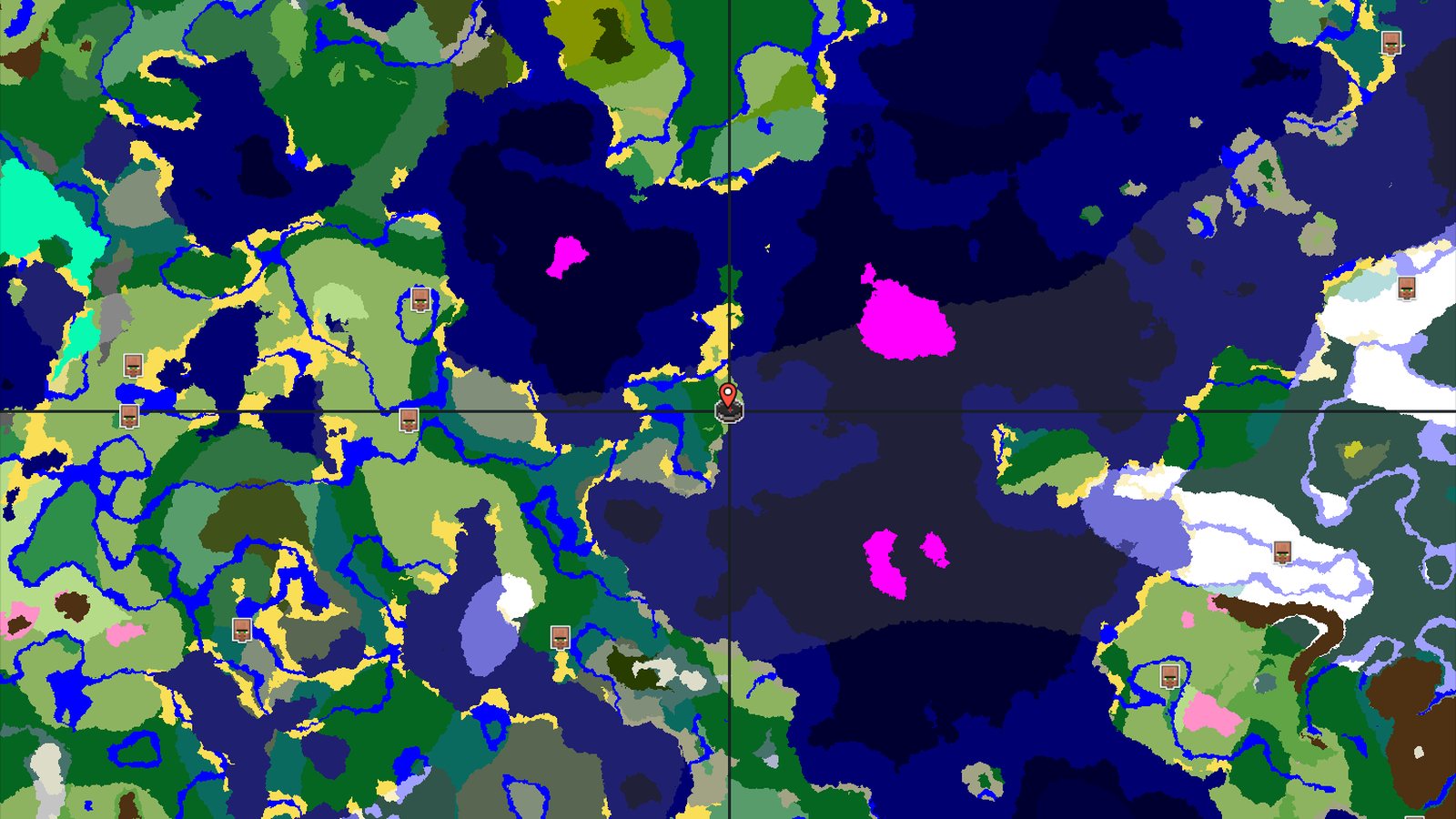 Island Spawn with Nearby Trial Chambers — Minecraft seed preview