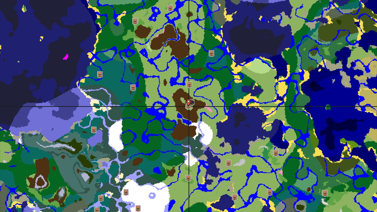Spawn Near a Village and a Striking Cherry Grove — Minecraft seed preview